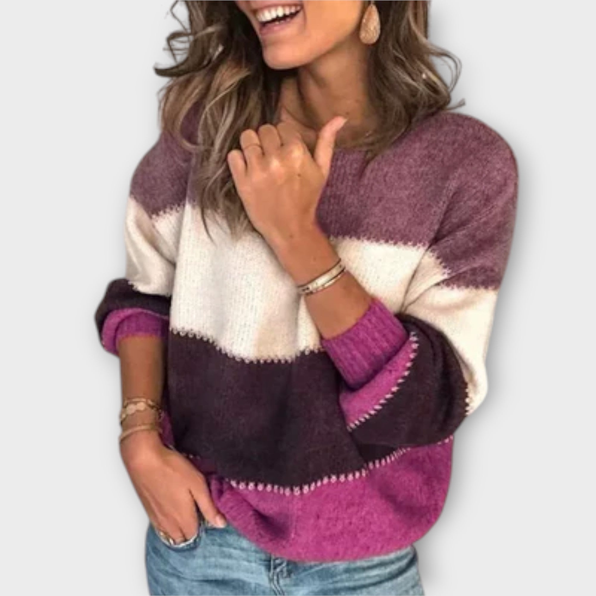 Lässiger und bequemer Pullover