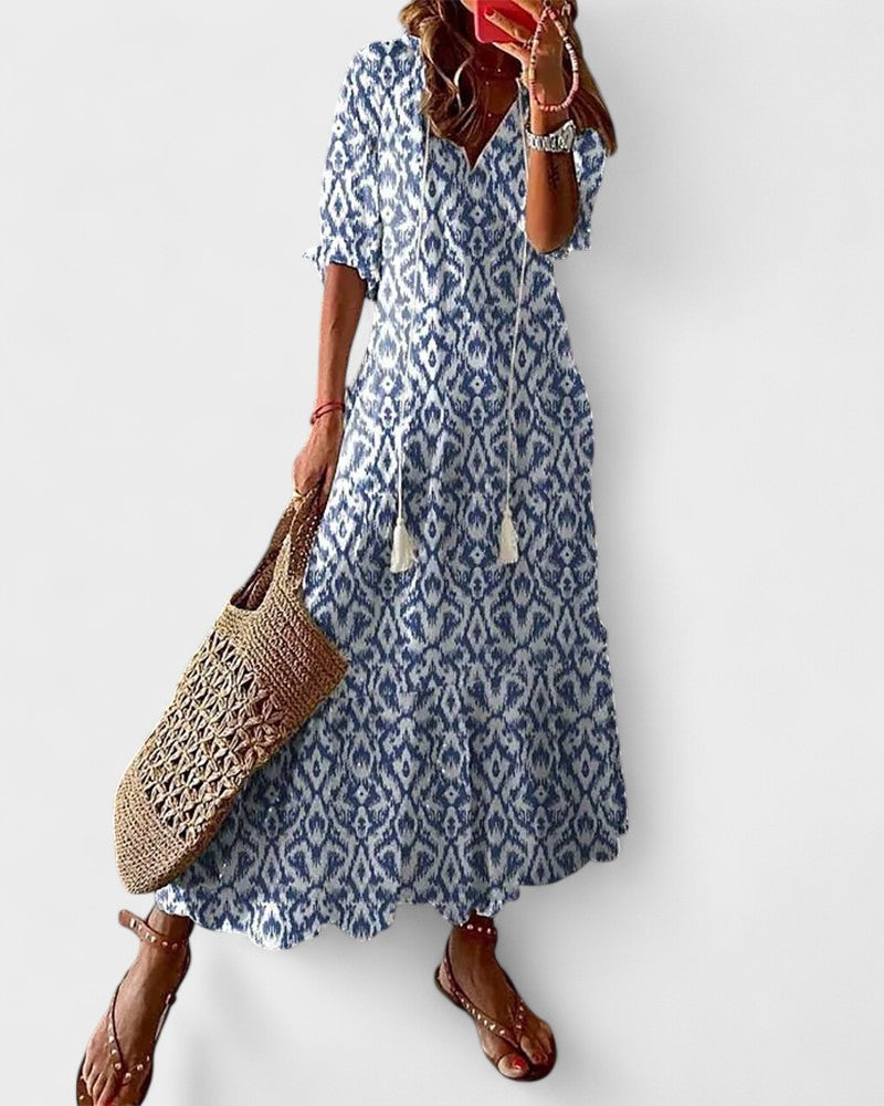Zahra | Maxi-Kleid mit schmeichelhaftem Schnitt