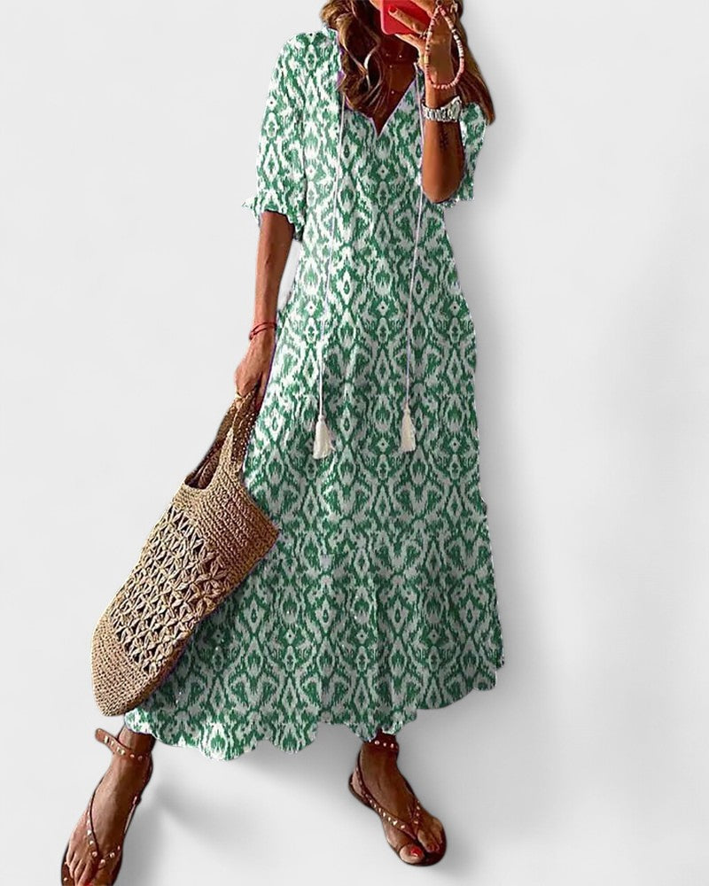 Zahra | Maxi-Kleid mit schmeichelhaftem Schnitt