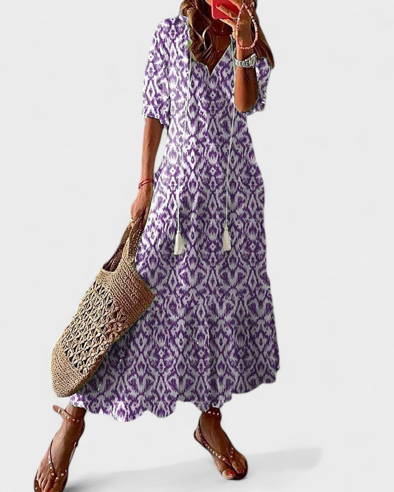 Zahra | Maxi-Kleid mit schmeichelhaftem Schnitt