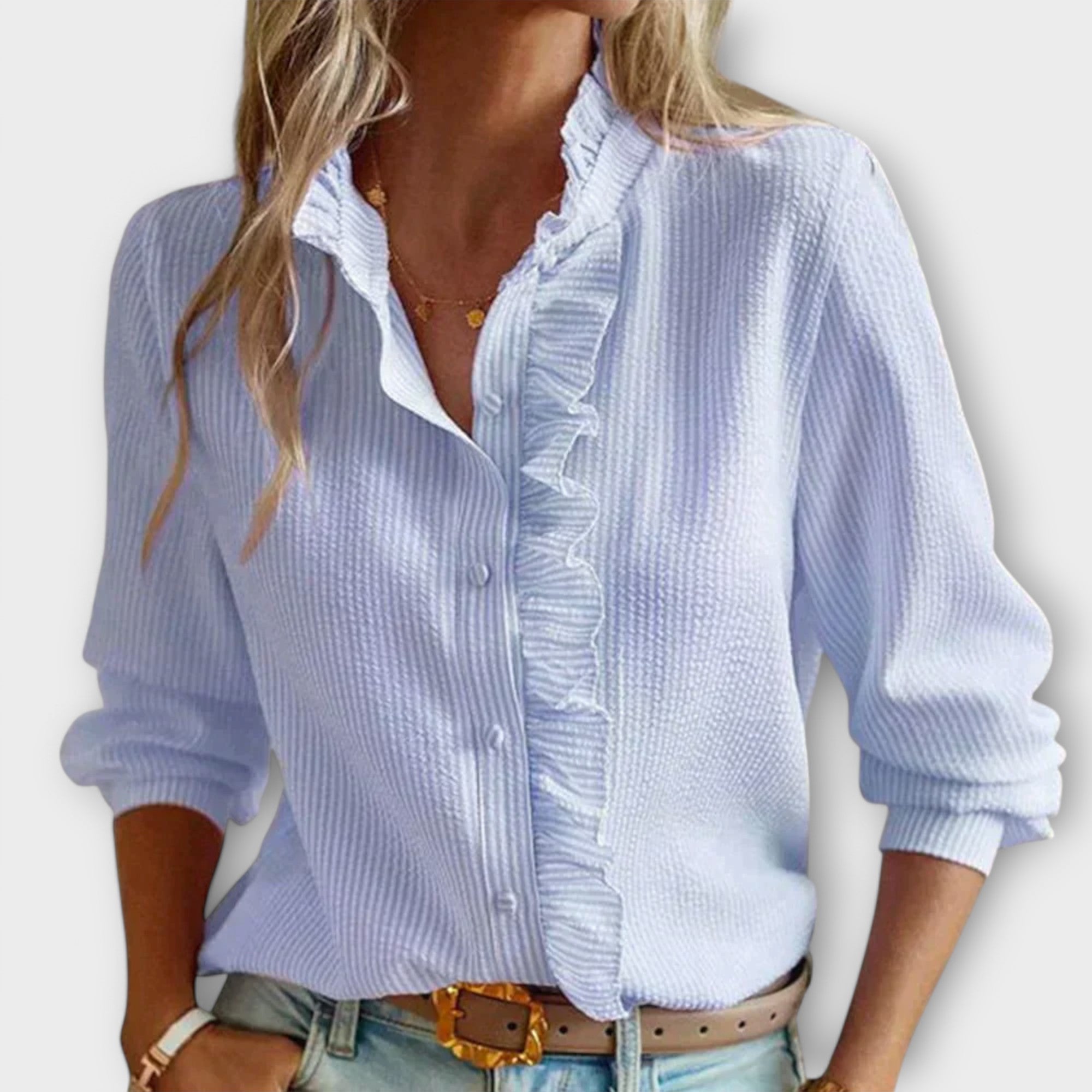 Lily - Elegante Bluse mit langen Ärmeln