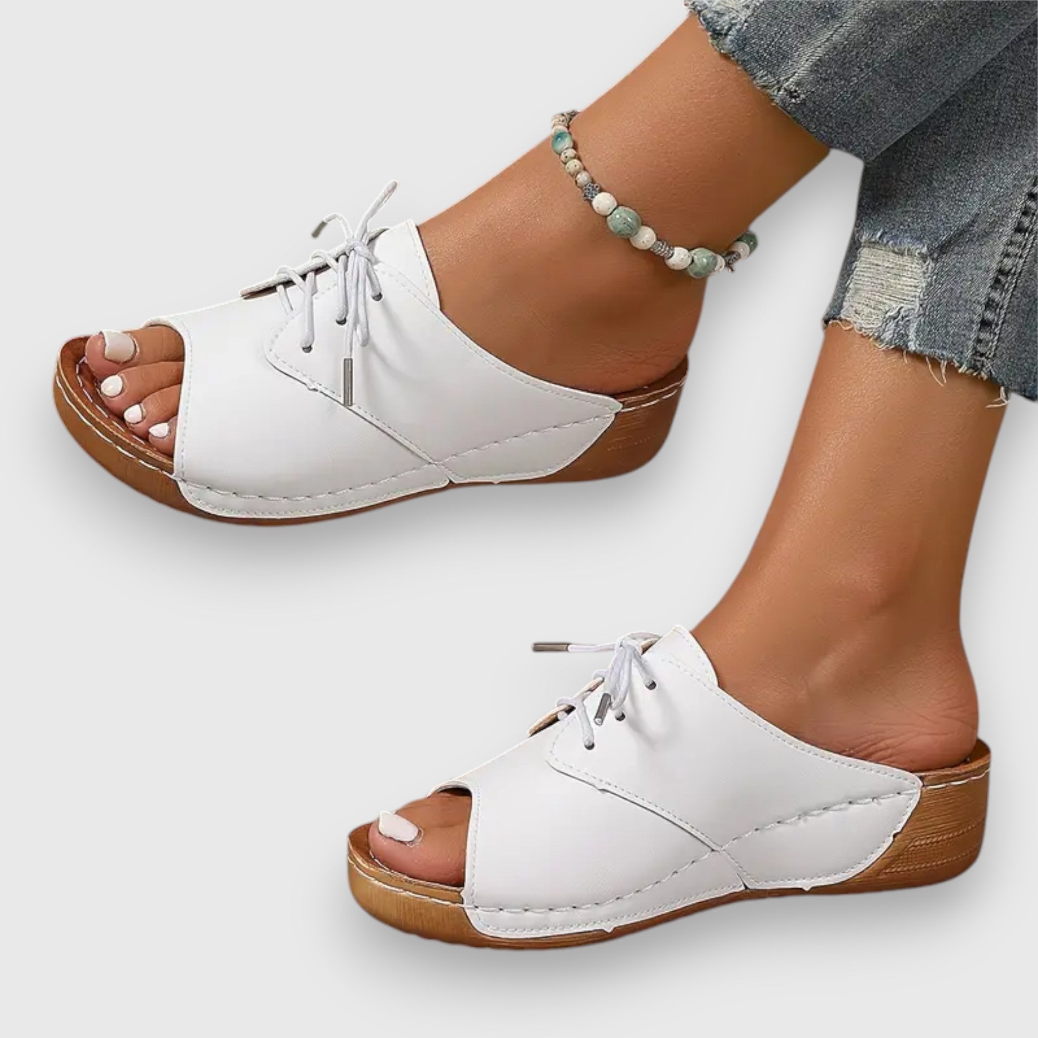 Saskia – Vintage-Stil Sandalen