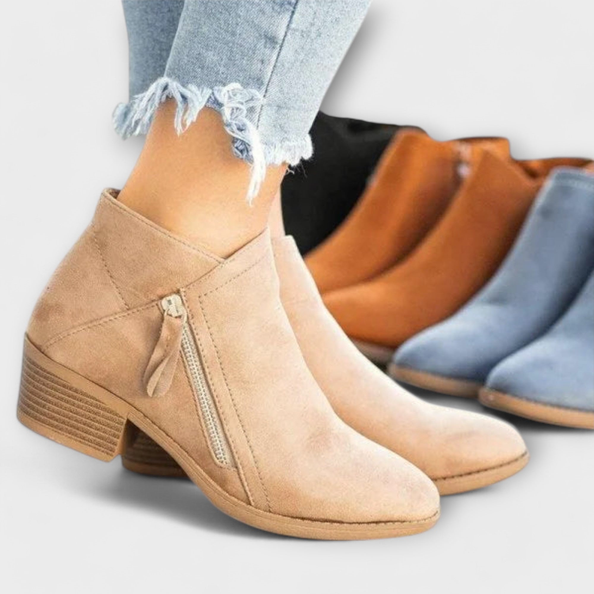 Lederstiefel für Damen