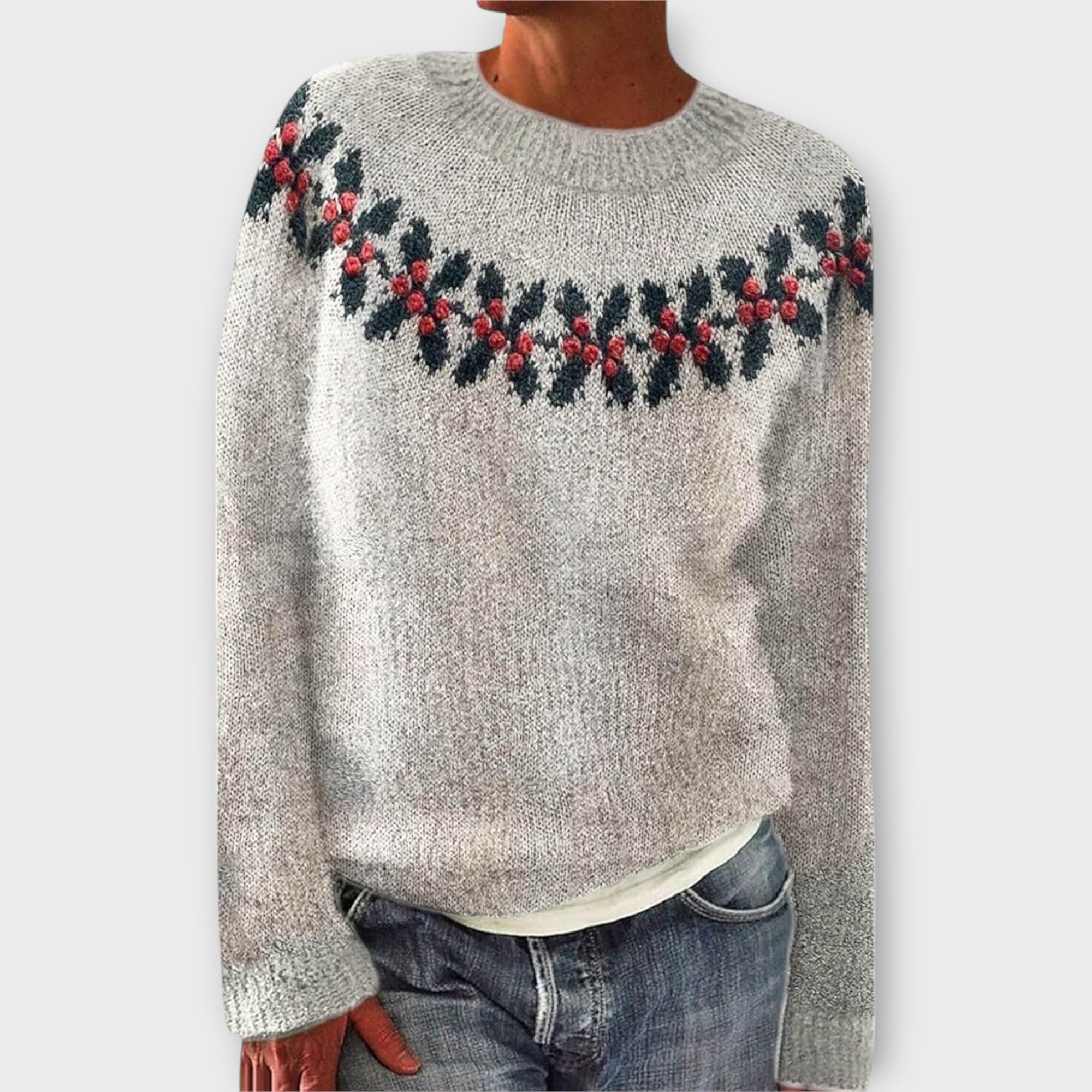 Gemütlicher Weihnachts-Pullover