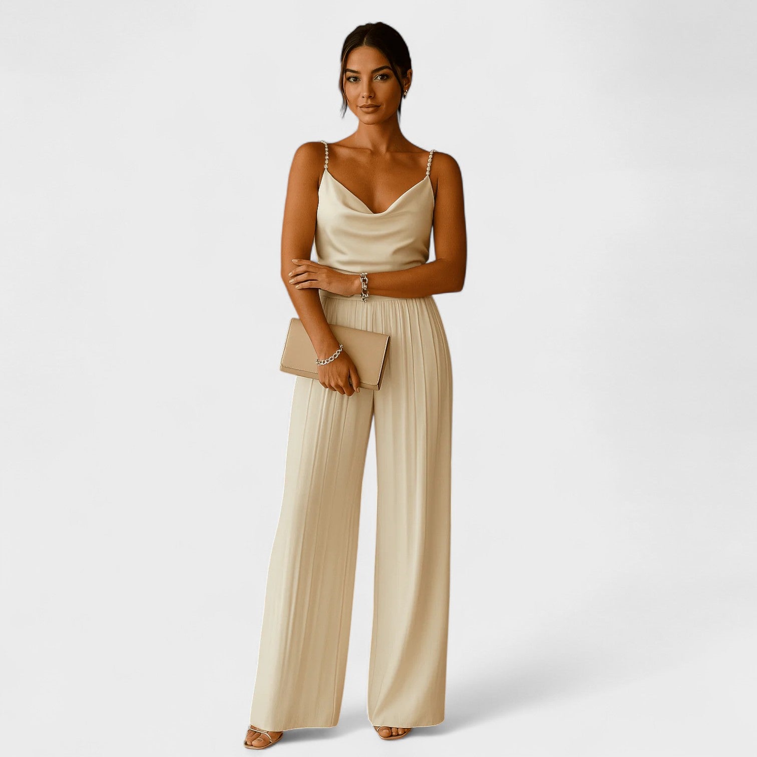 Lydia – Eleganter Jumpsuit mit raffinierten Details