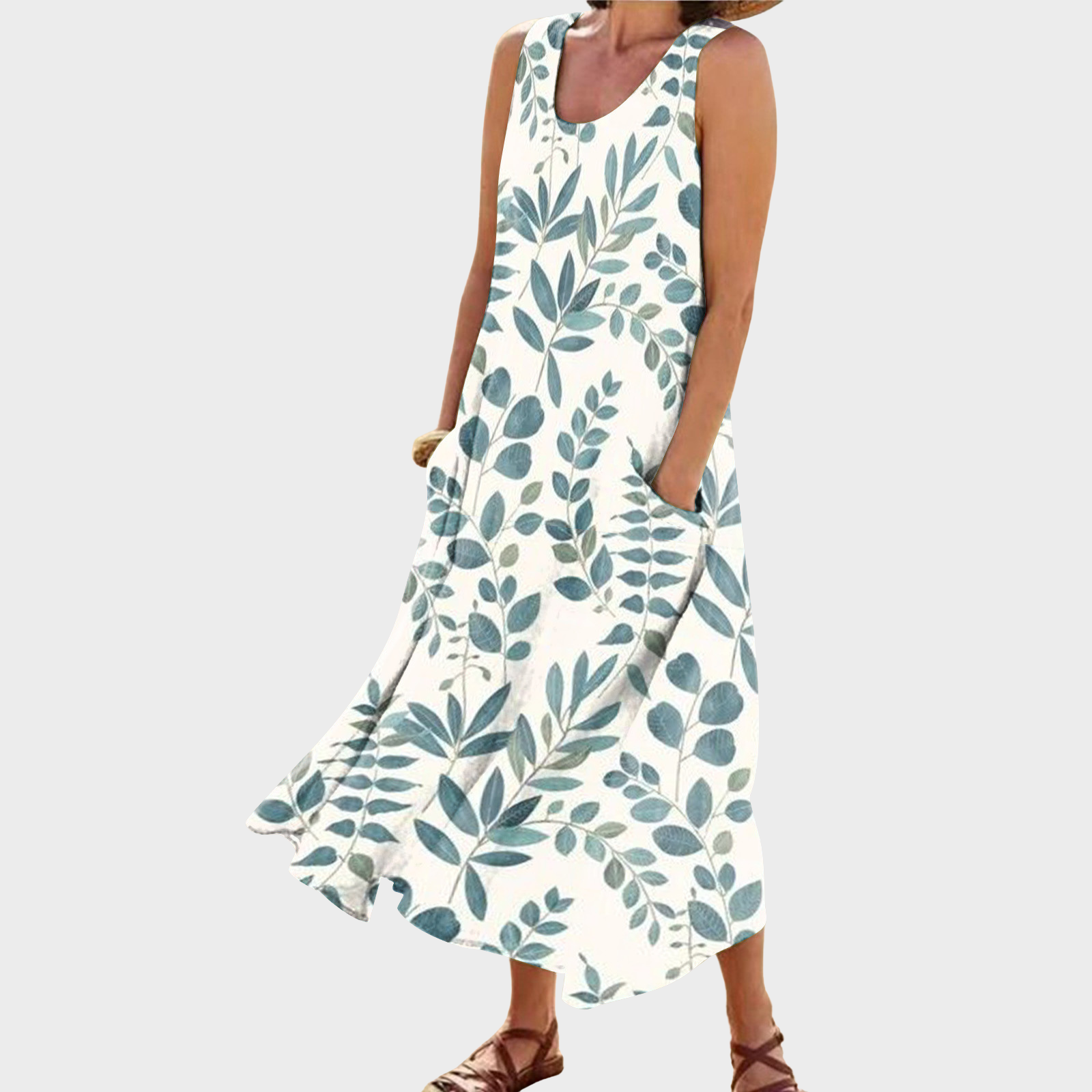 Hailey - Luftiges Sommerkleid ohne Ärmel