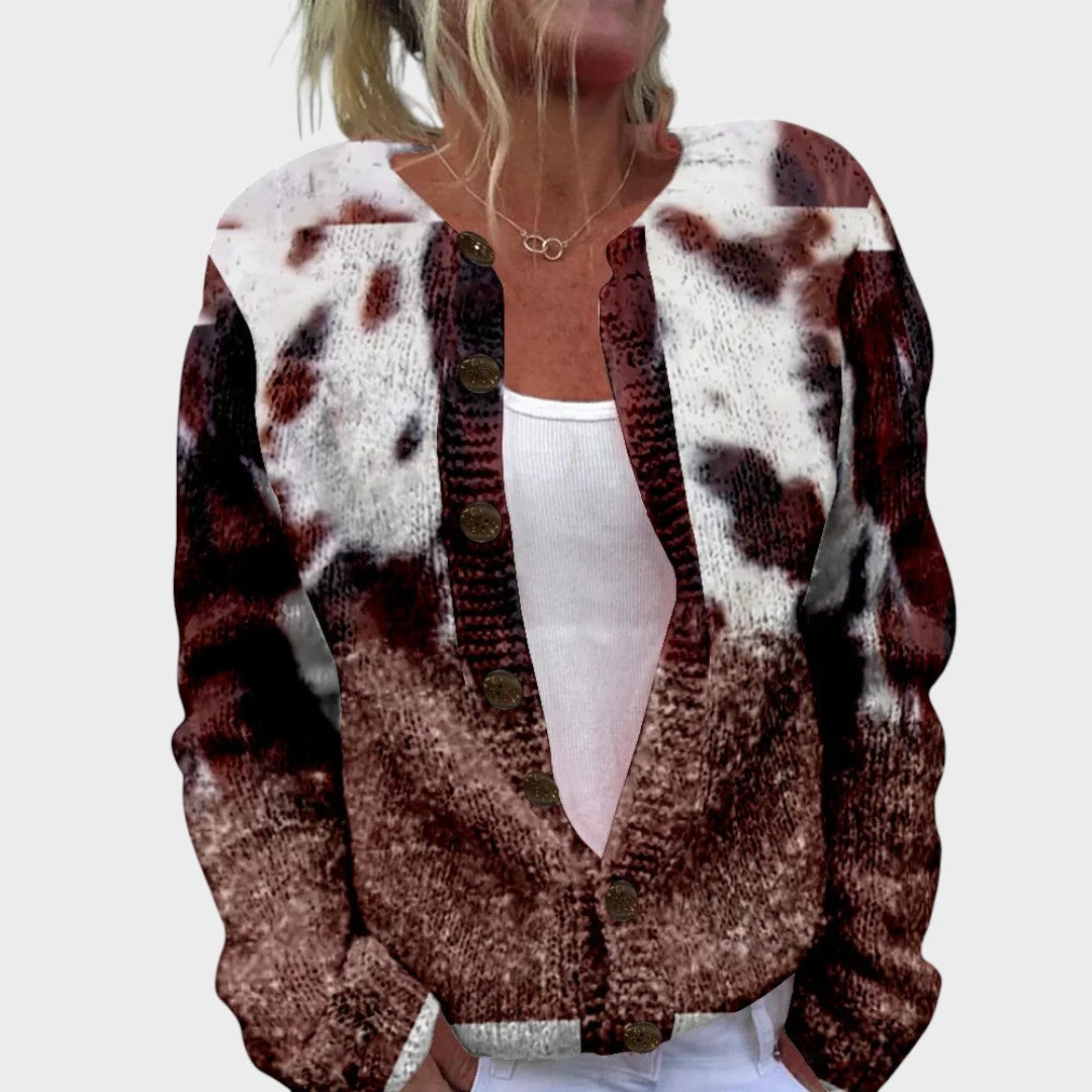 Sara - Herbstblumen Cardigan Nora Zurich