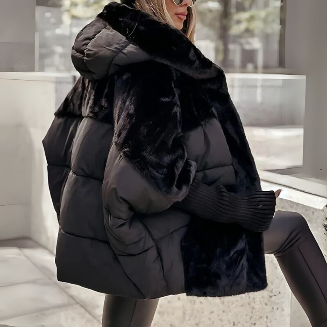Ava - Pufferjacke mit Teddy-Mix