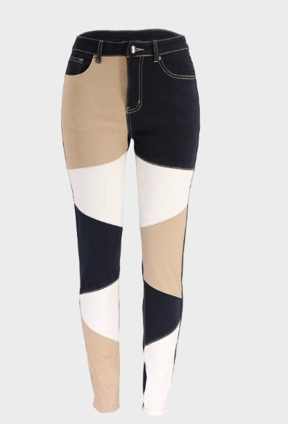 Calliope – Pipe Pants im Color-Block-Design Nora Zurich