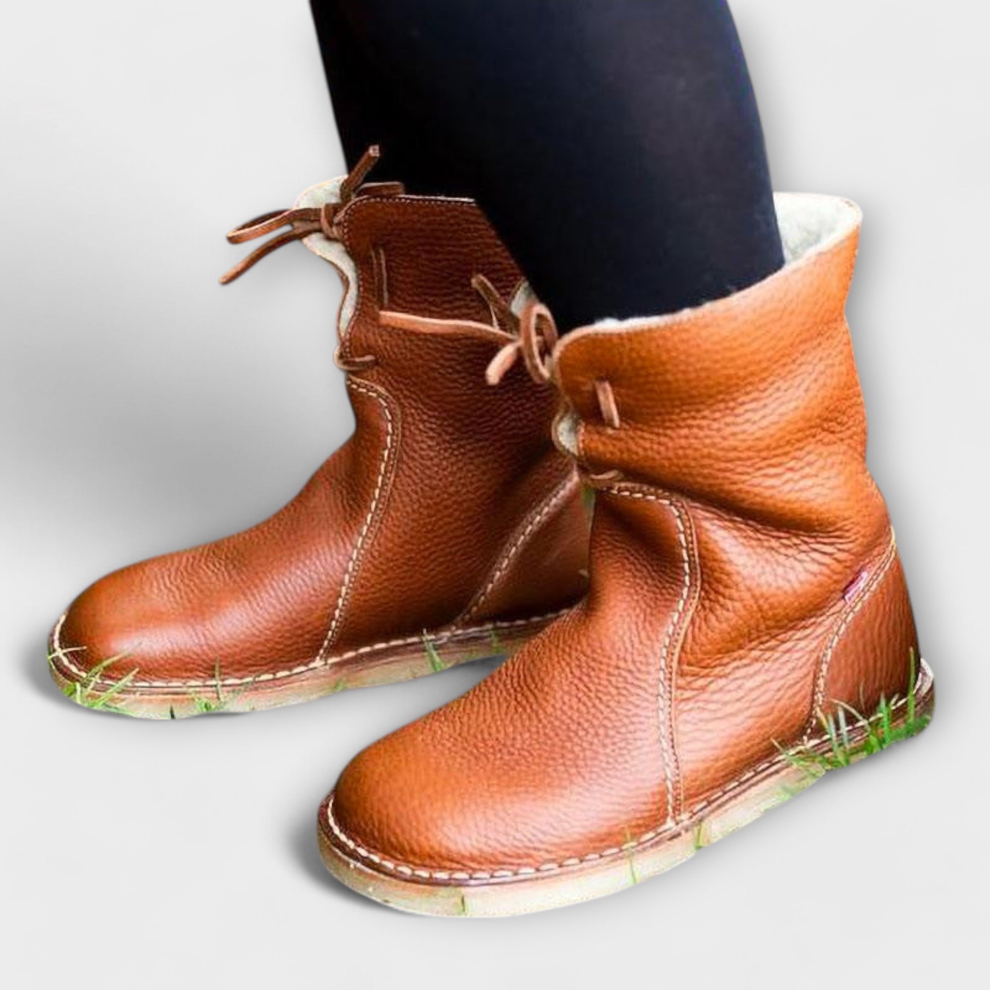 Wasserdichte Stiefel mit Wollfutter