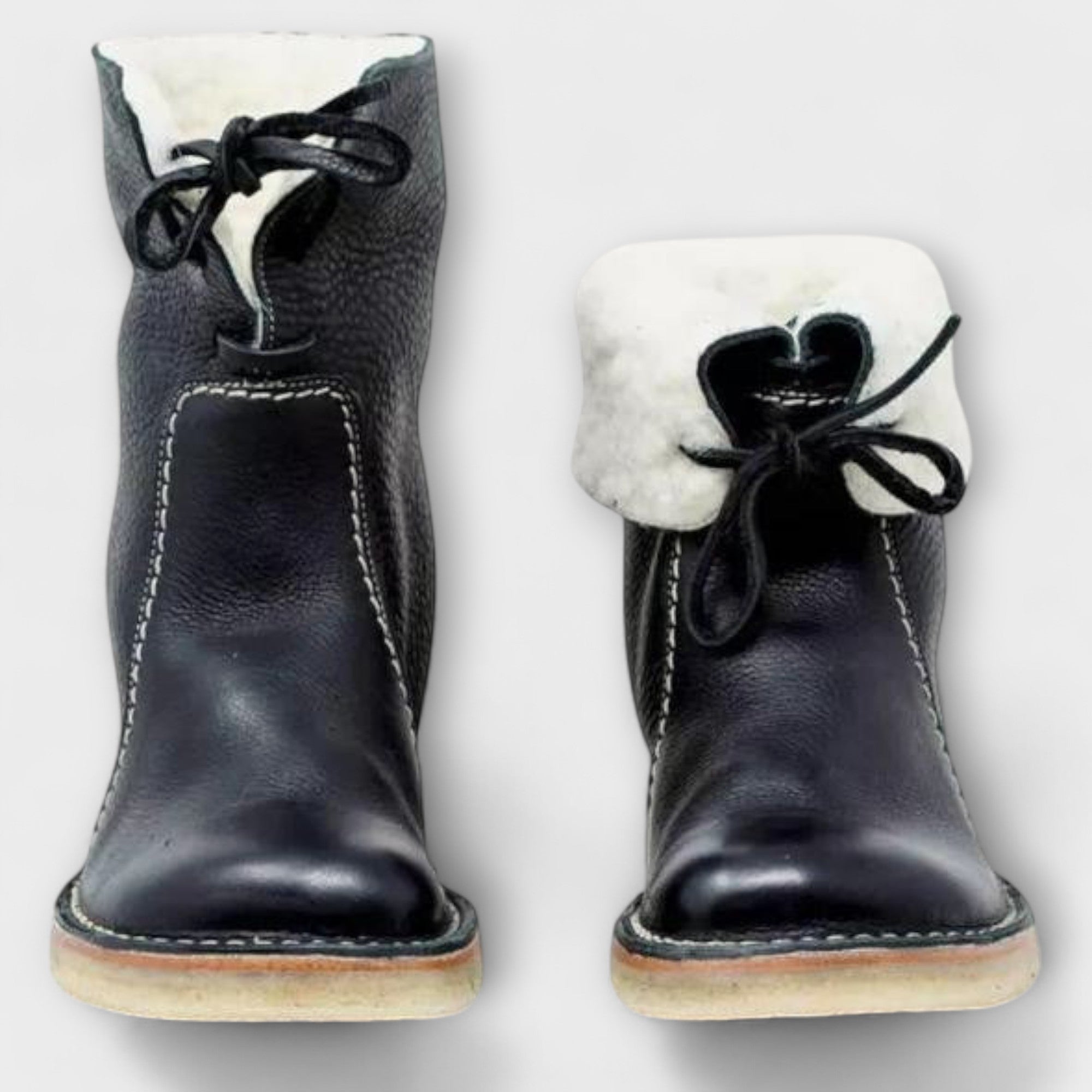 Wasserdichte Stiefel mit Wollfutter