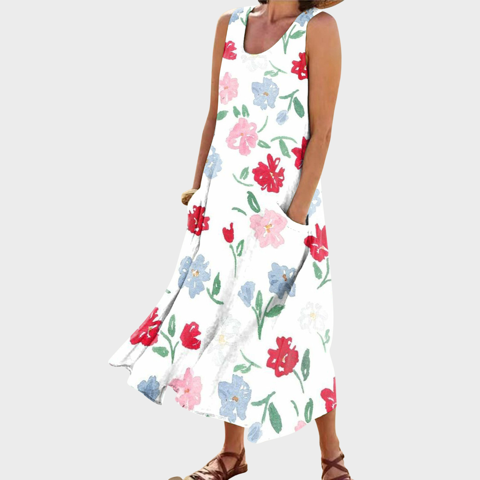 Jasmin – Verspieltes Blumenmuster Sommerkleid