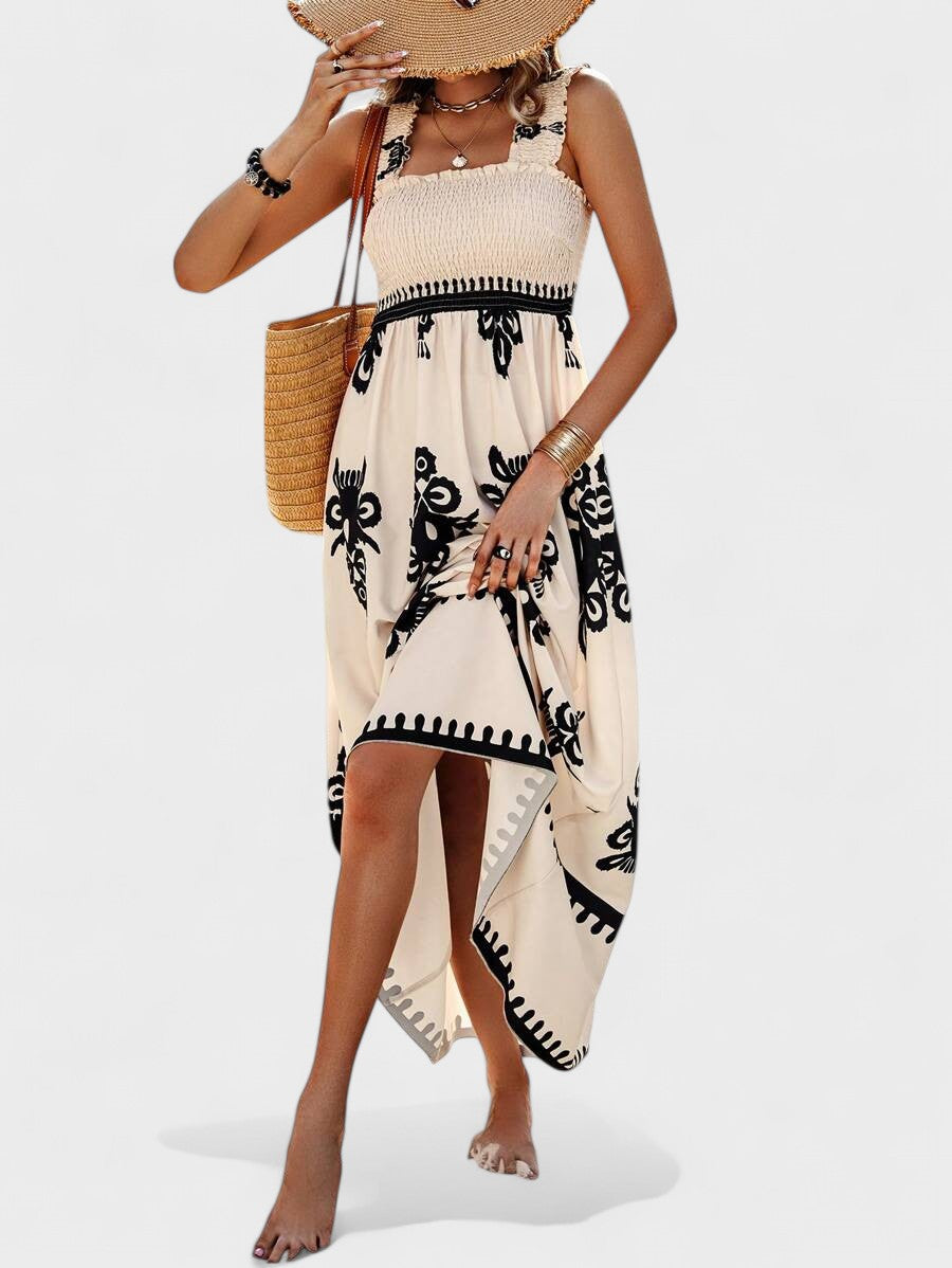 Liora | Maxikleid mit Raffung im Oberteil