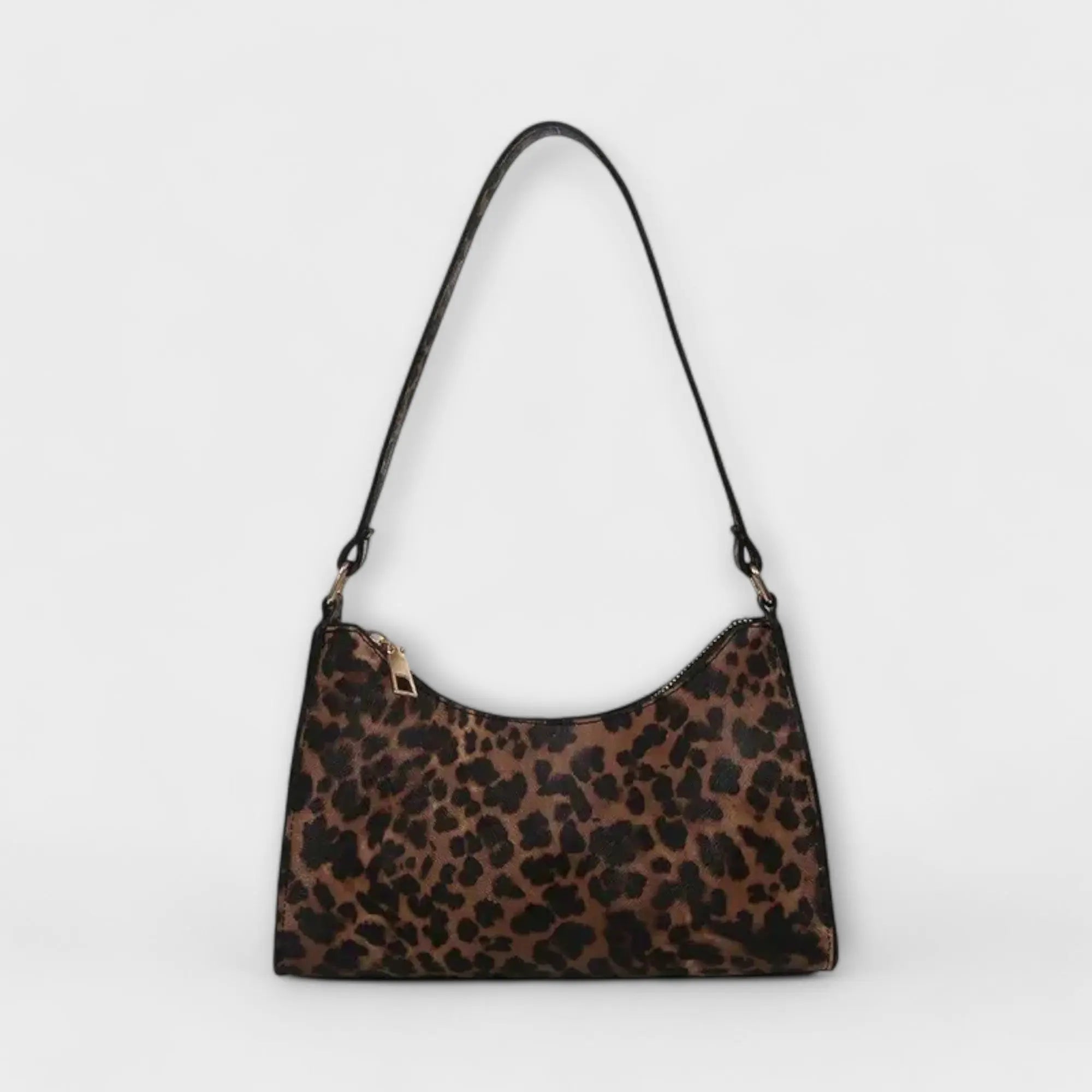 Nora. - Schultertasche im französischen Stil mit Leopardenmuster Nora Zurich