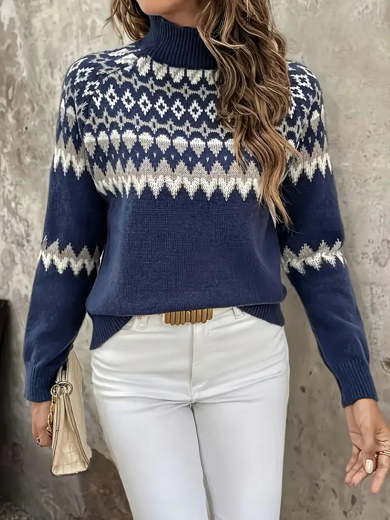 Handgestrickter Pullover