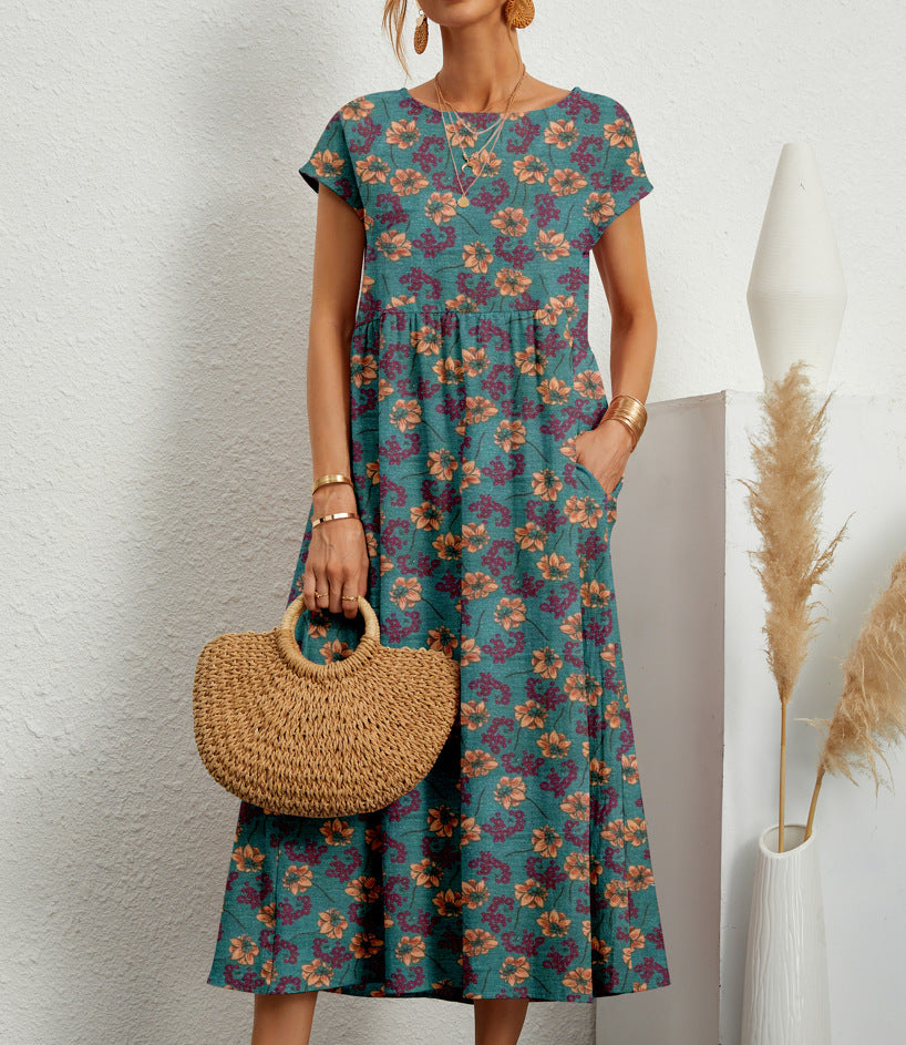 Melody | Bequemes Sommerblumenkleid