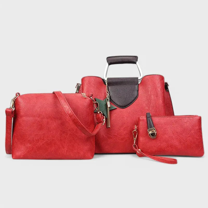 Nora. - 3-teiliges Taschen-Set mit Stern Nora Zurich