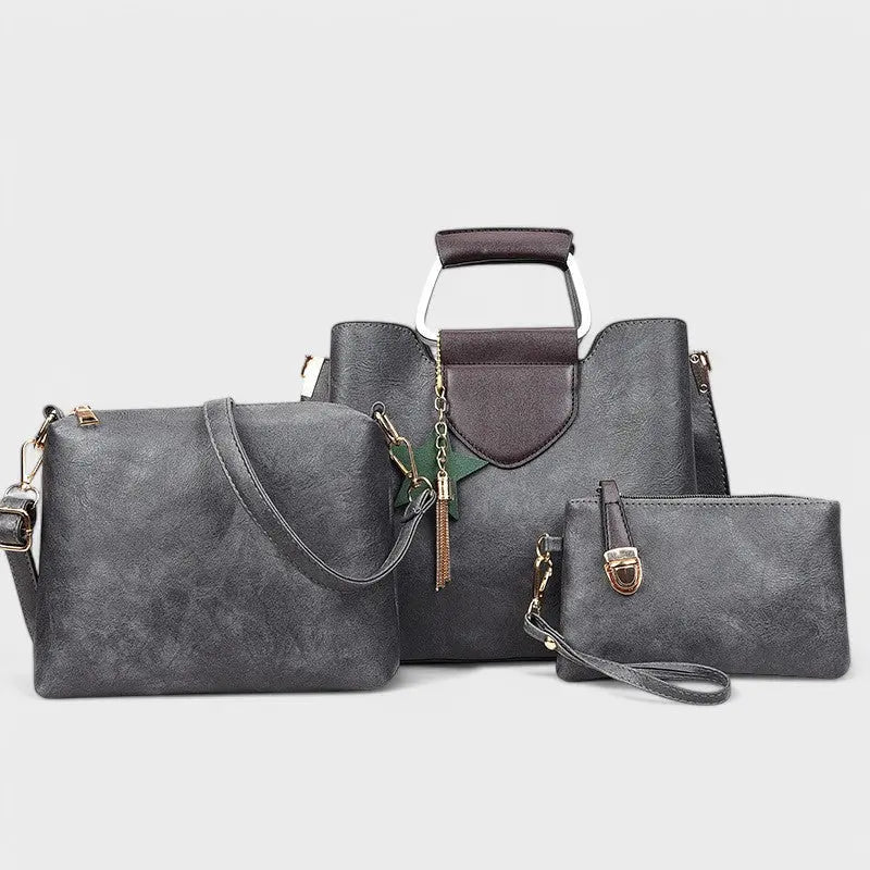 Nora. - 3-teiliges Taschen-Set mit Stern Nora Zurich