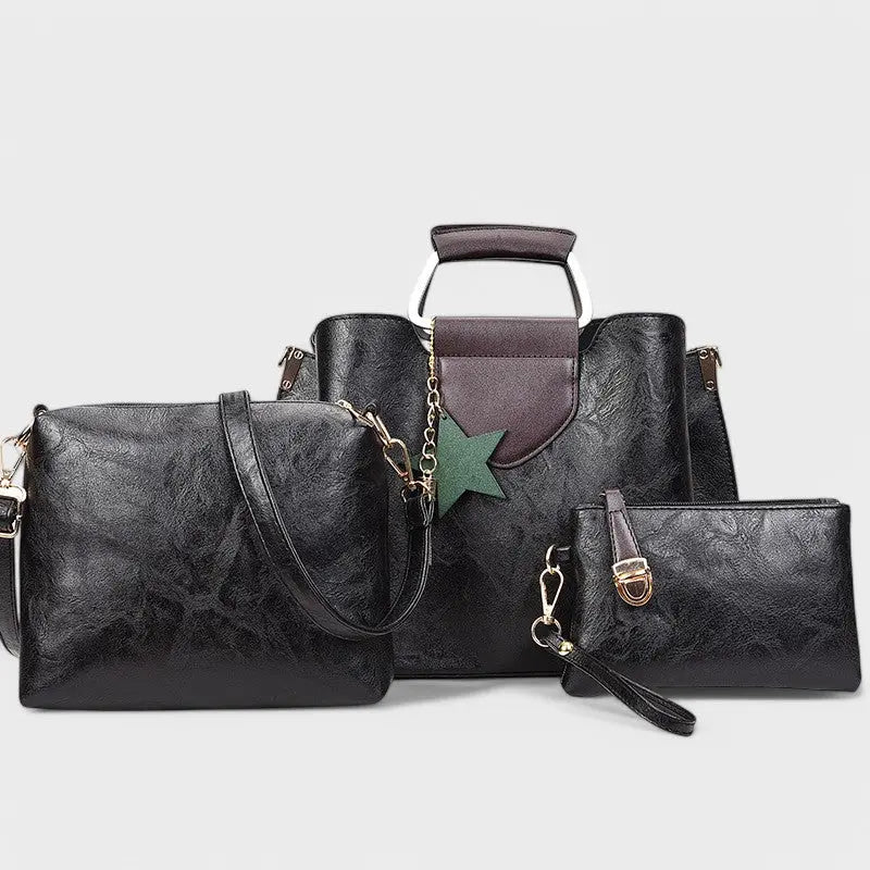 Nora. - 3-teiliges Taschen-Set mit Stern Nora Zurich