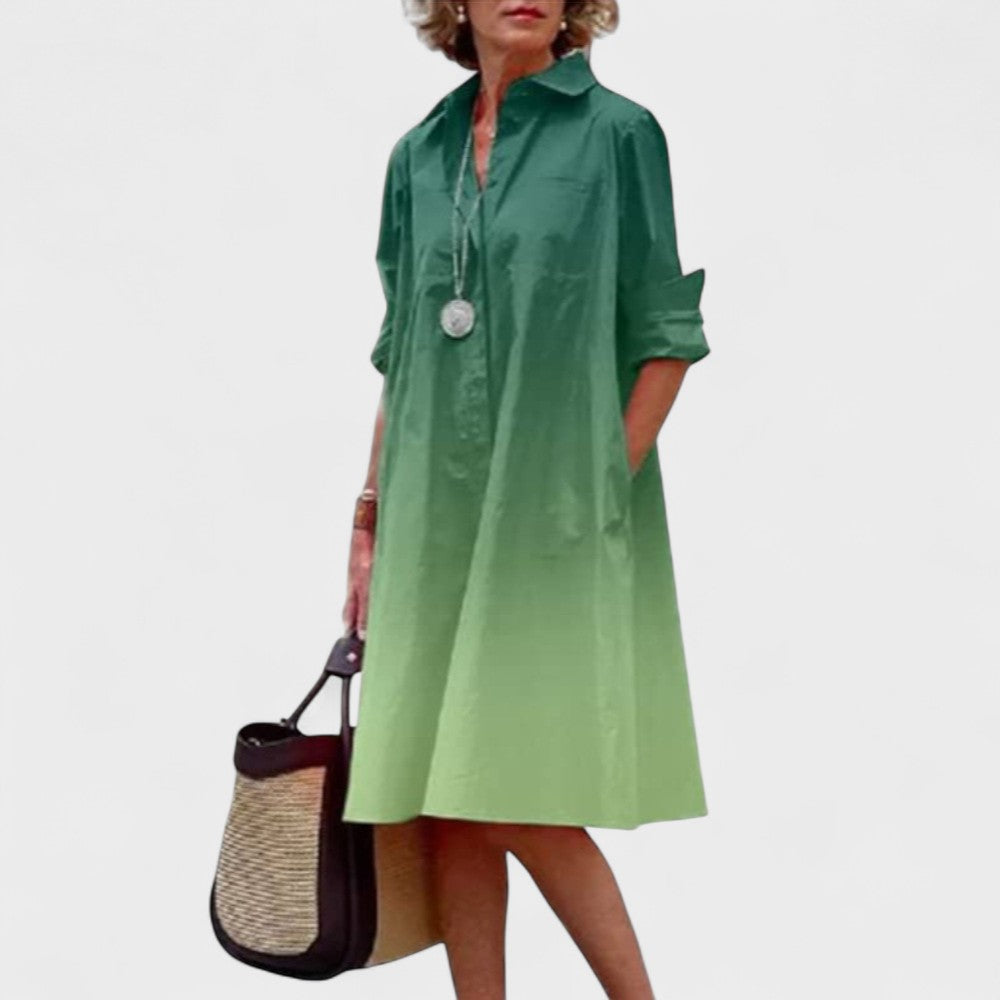 Evera – Elegantes Hemdkleid mit frischem Twist