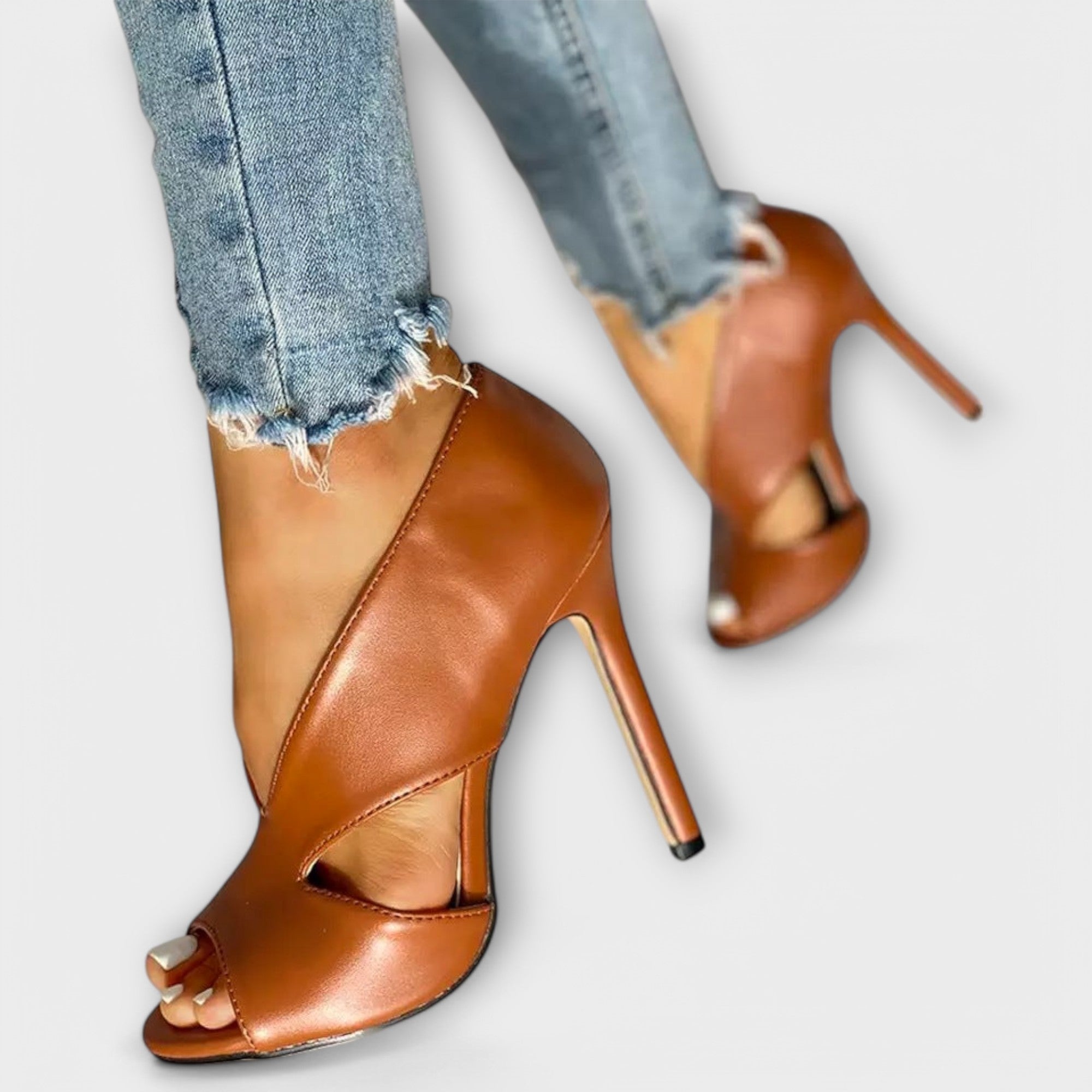 Modische Orthopädische Sandalen mit Eleganter Ferse