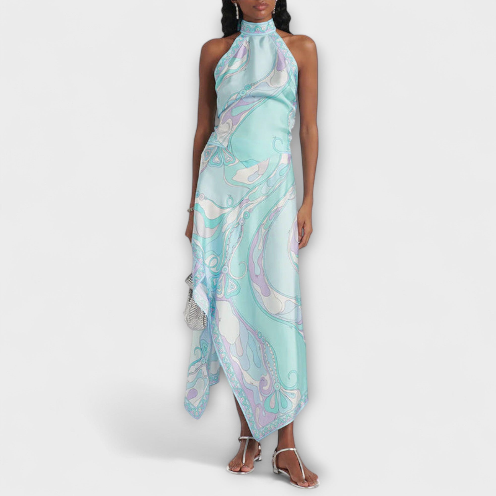 Everly - Set aus Neckholder-Top und asymmetrischem Midi-Rock Nora Zurich