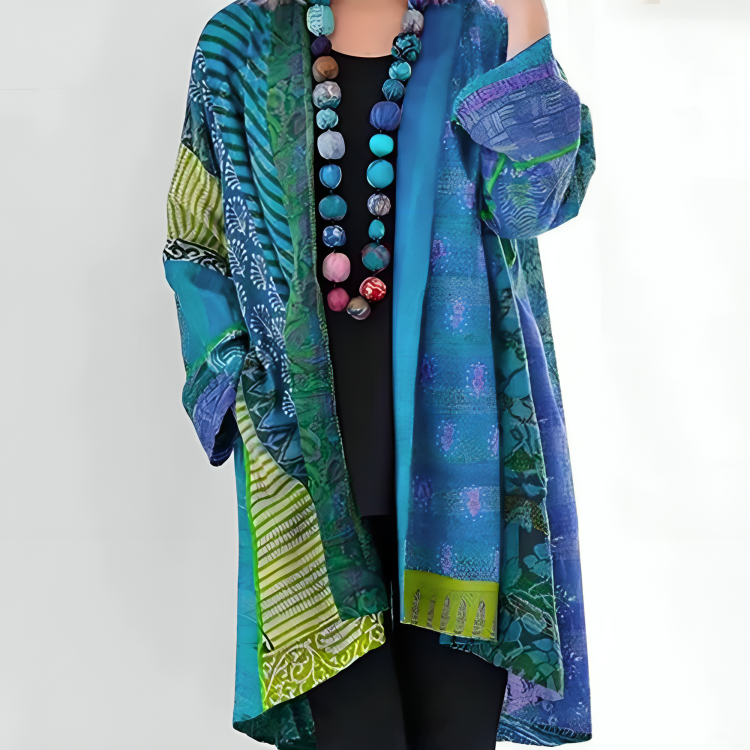 Maya – Vibrant Kimono Jacket Nora Zurich