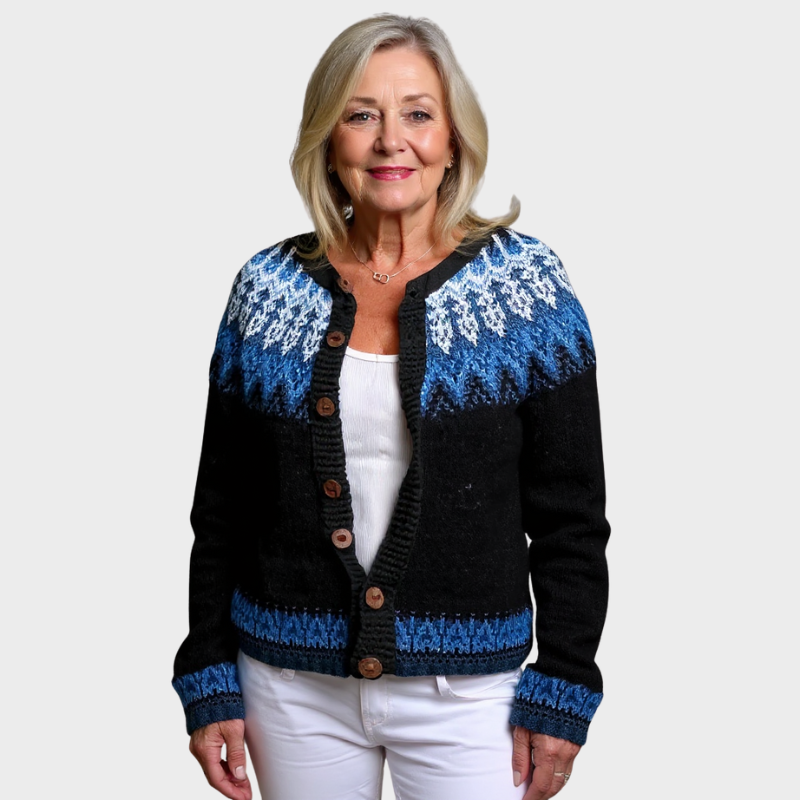 Givanna - Vintage Isländische Strickjacke Nora Zurich