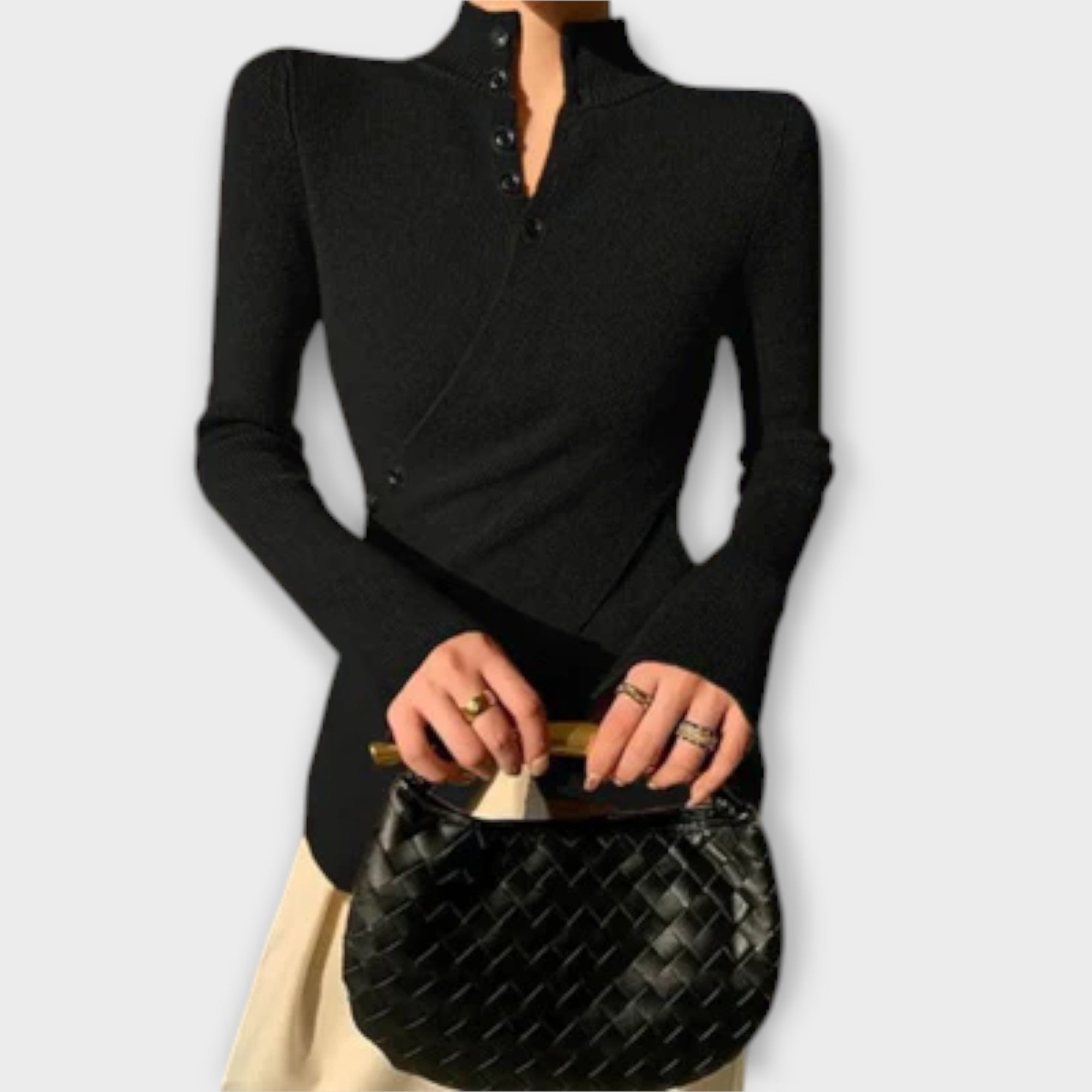 Michiko – Stilvoller Slim Fit Strickpullover Nora Zurich