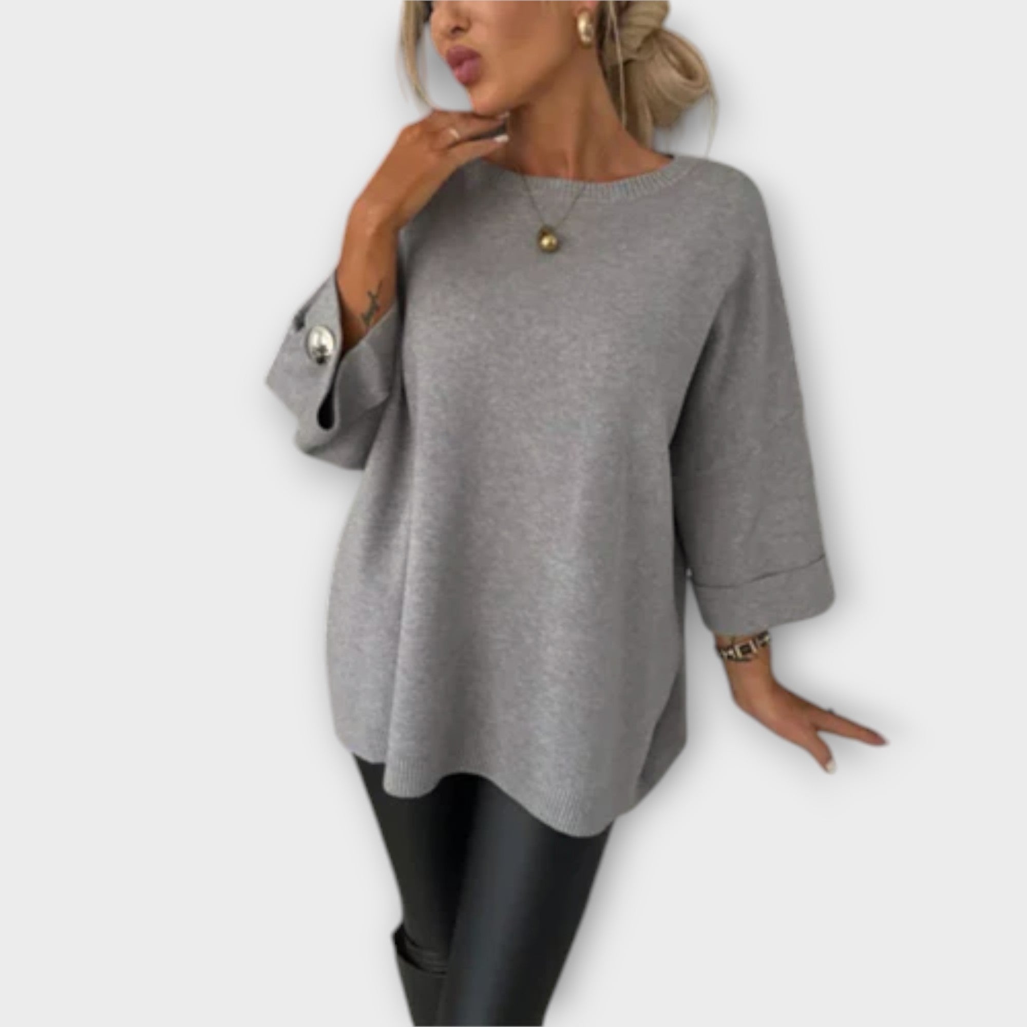 Elegante Sweater-Bluse