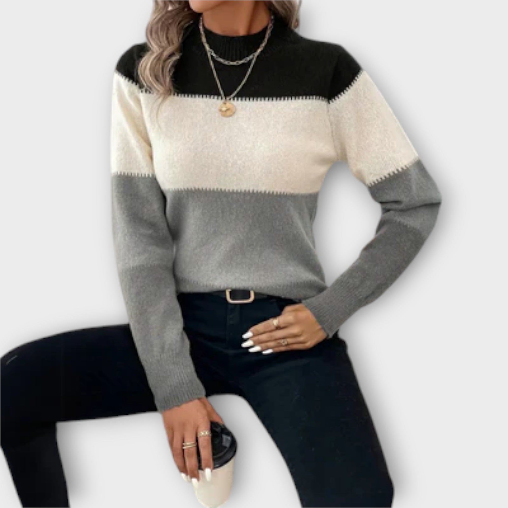 Elina - Stilvoller und Bequemer Pullover Nora Zurich