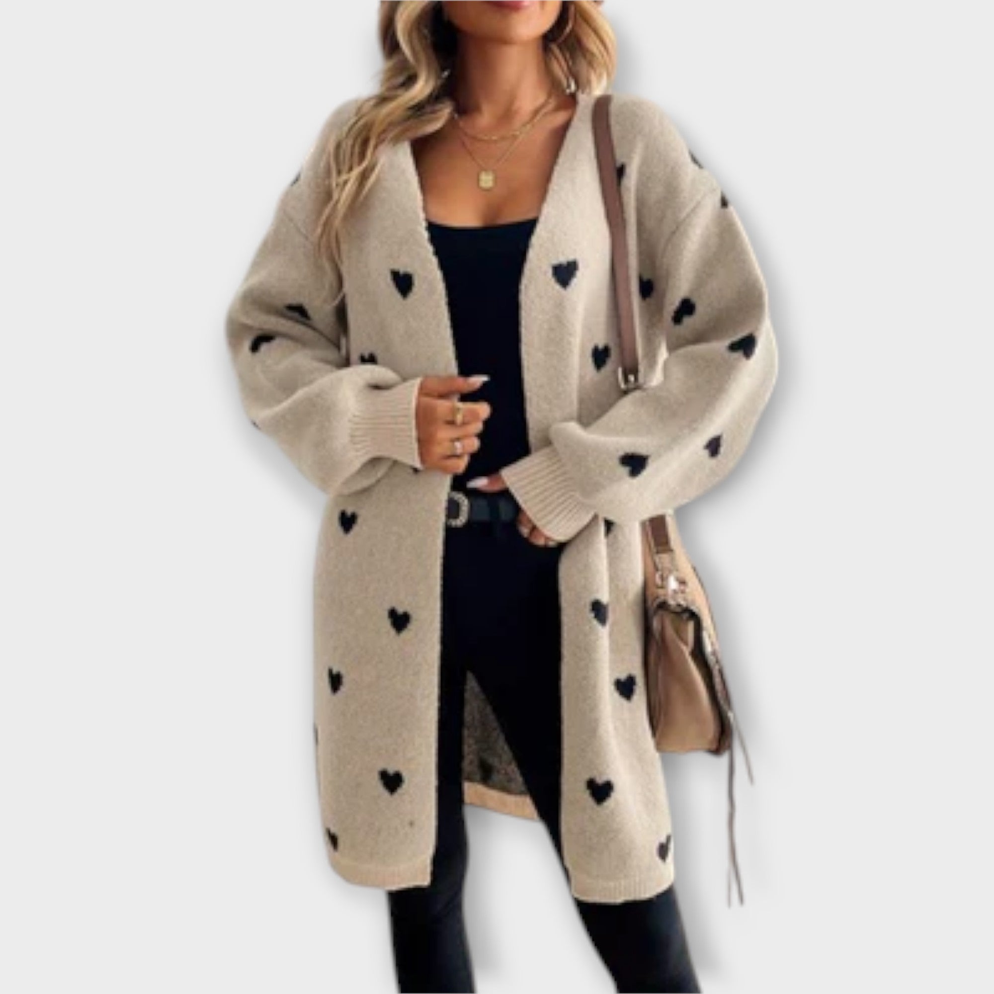 Julia - Herzmuster Cardigan Nora Zurich