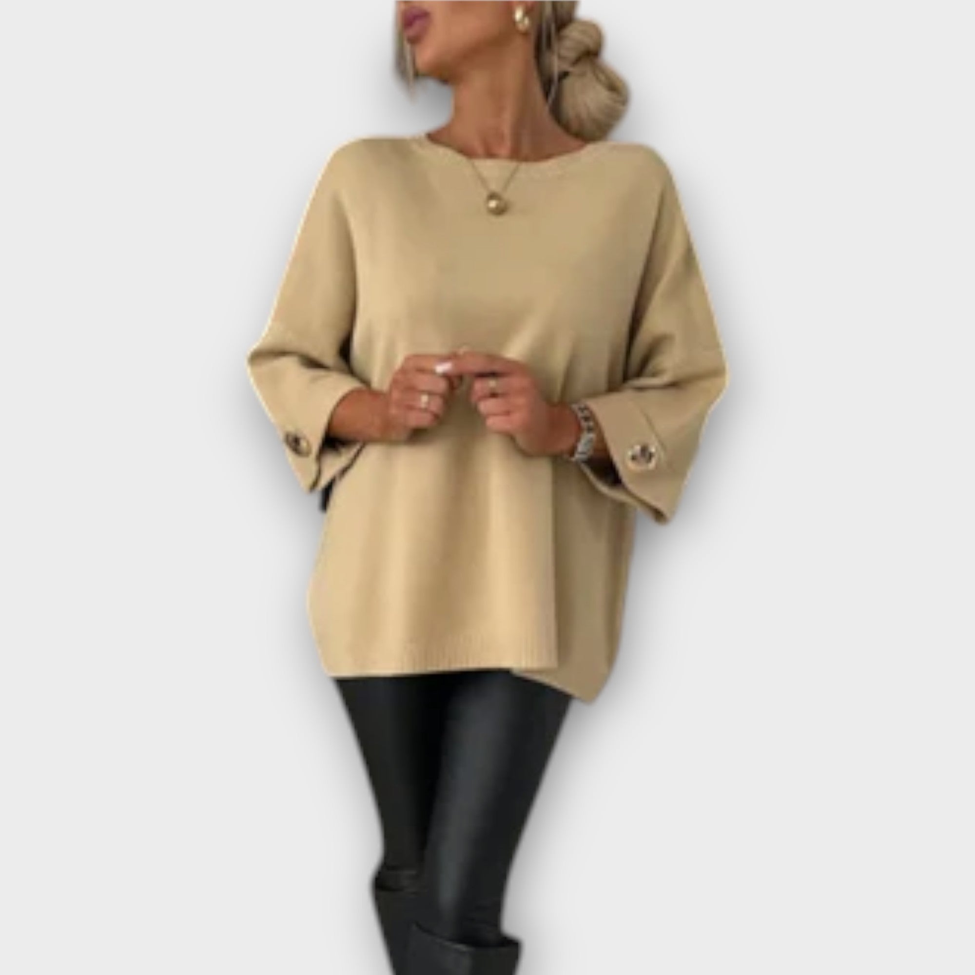 Elegante Sweater-Bluse