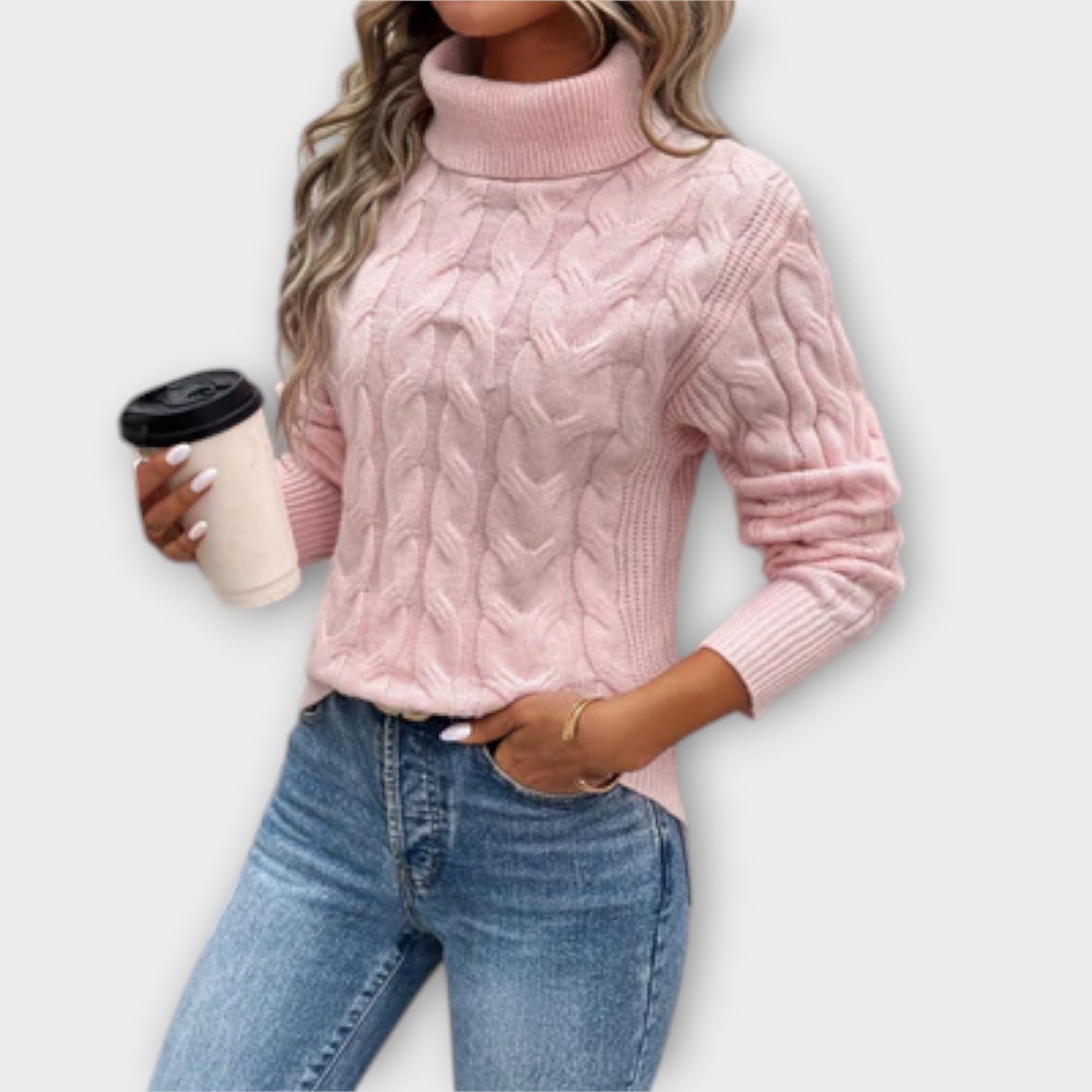 Eleganter Rollkragenpullover von Eline