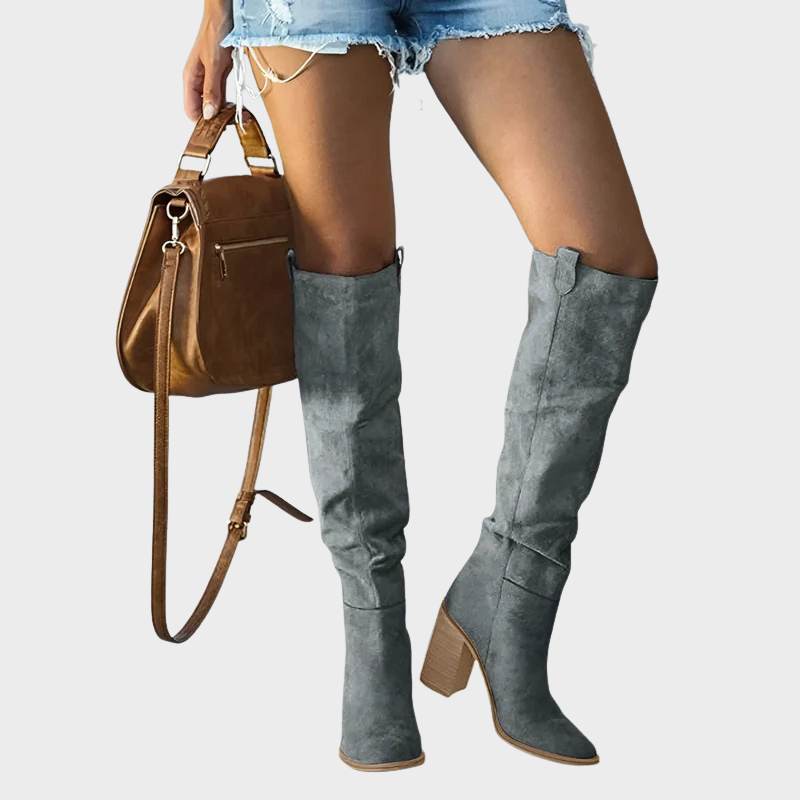 Elara – Elegante Overknee-Stiefel