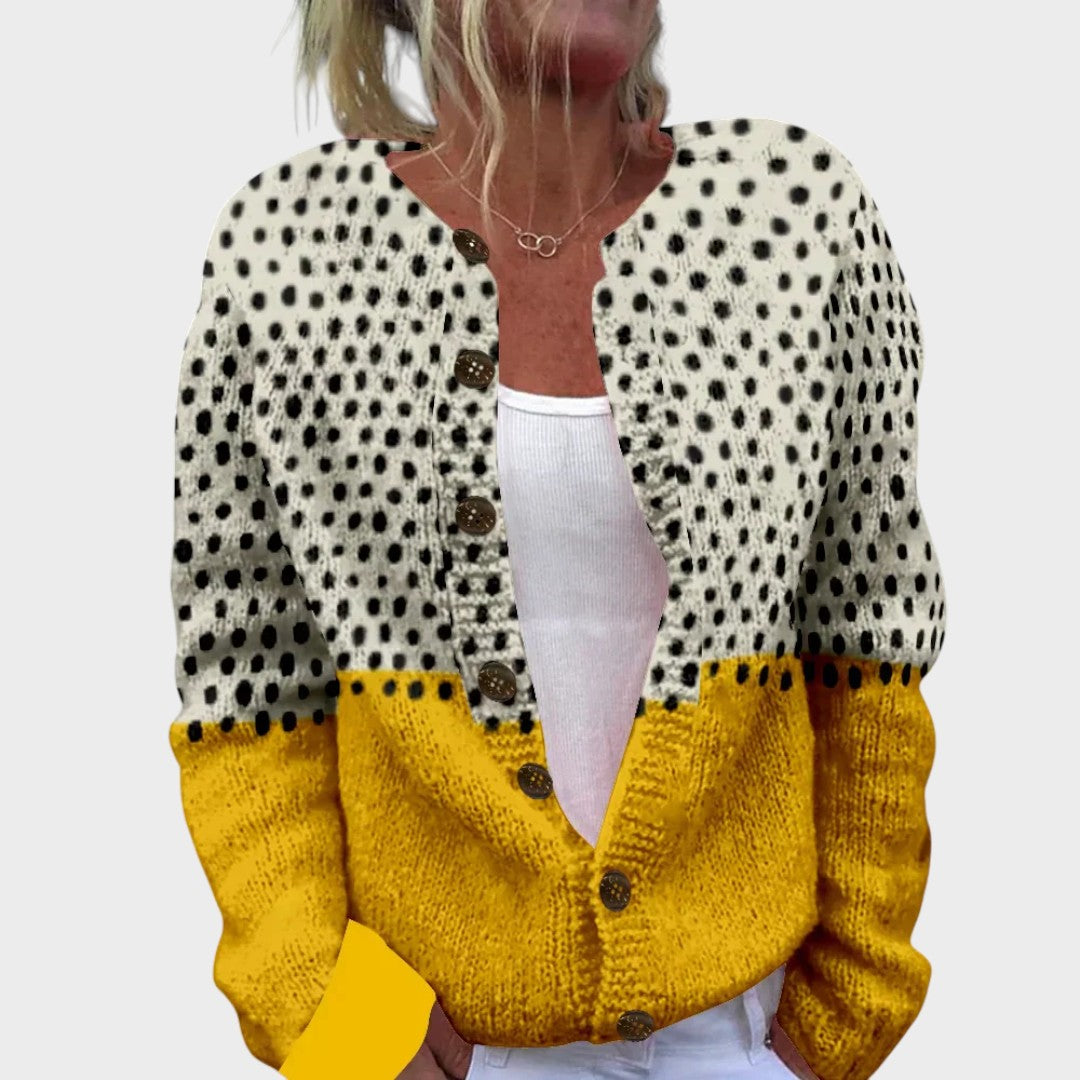 Madalena - Herbstblumen Cardigan Nora Zurich