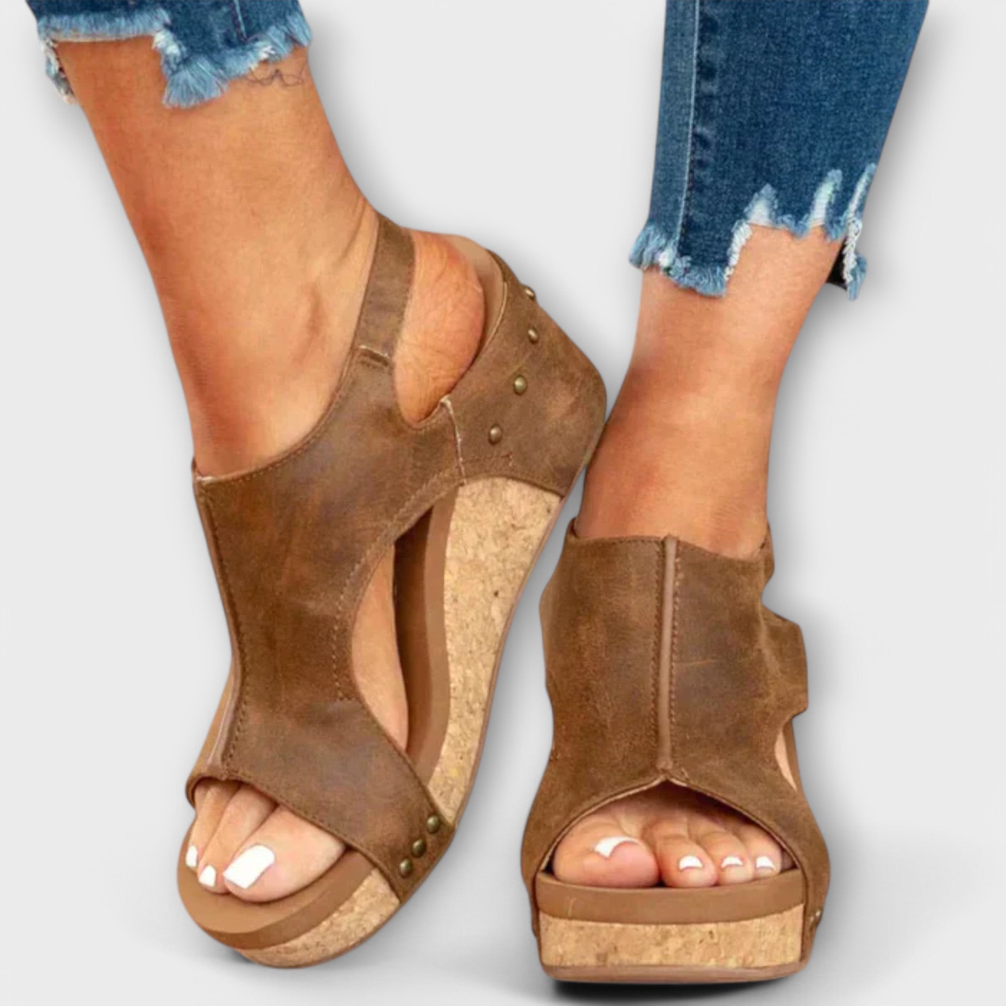 Lina – Orthopädische Keilabsatzschuhe