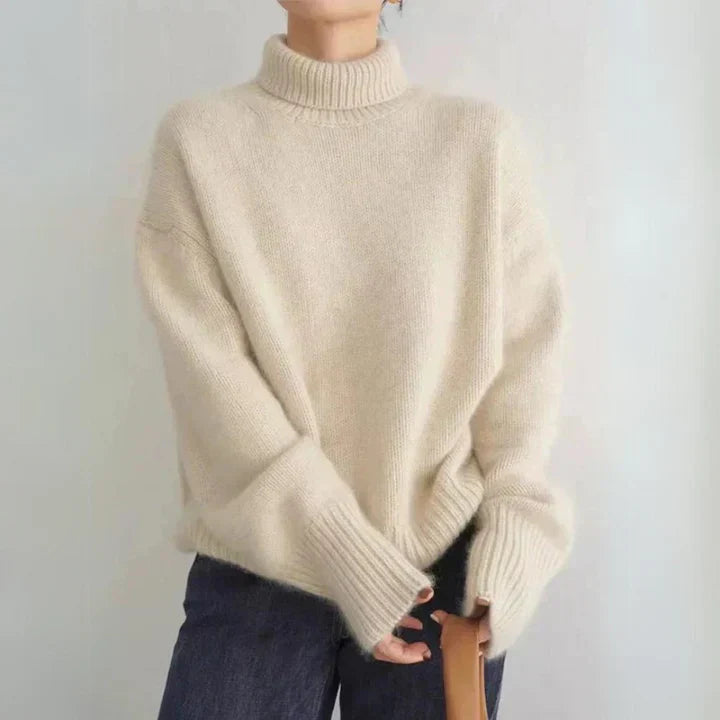 Weicher und Eleganter Cashmere Rollkragenpullover