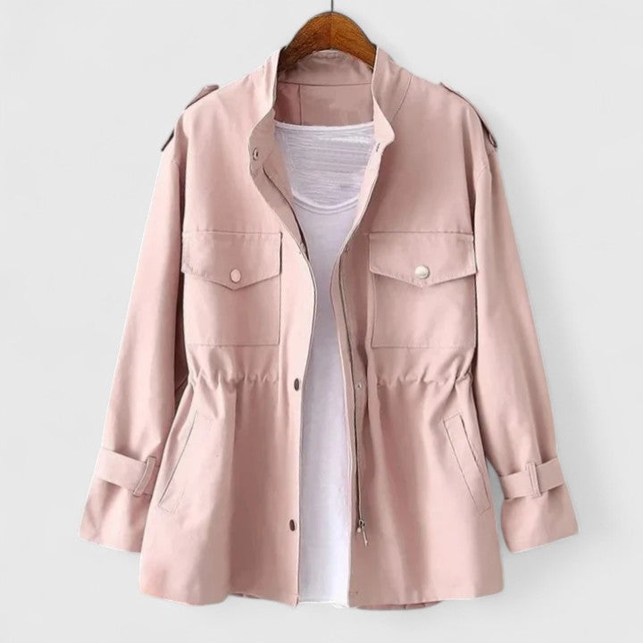Freya – Jacke mit Reißverschluss und Taillenzug