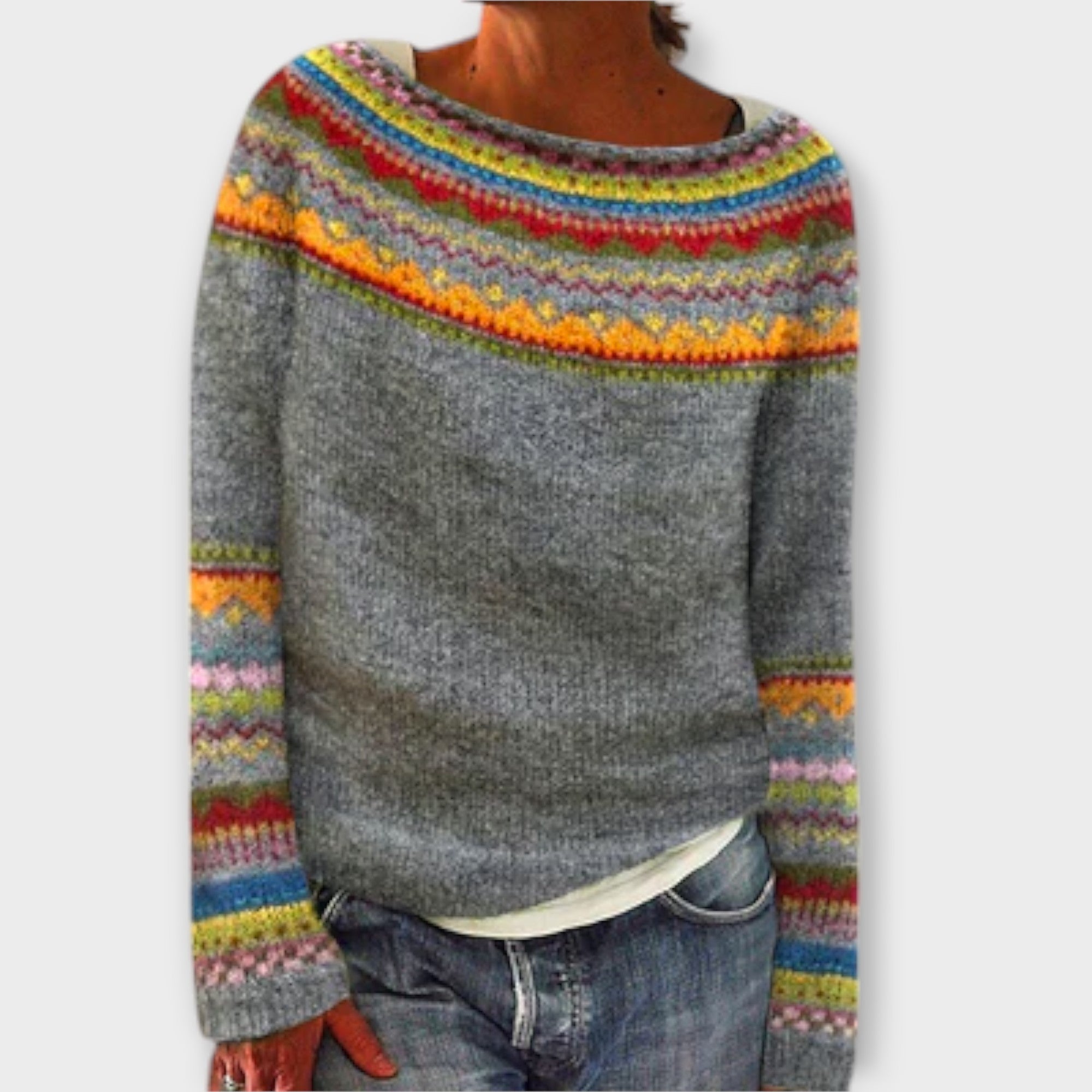 Vintage Strickpullover für Damen Nora Zurich