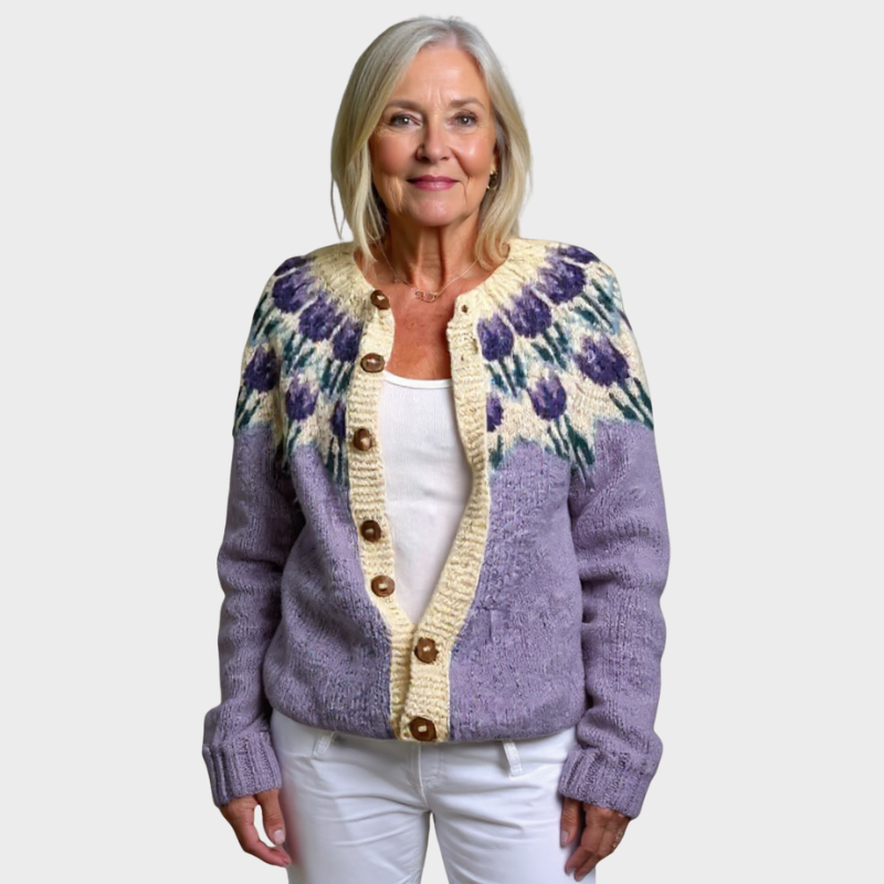 Josephine | Vintage Isländische Strickjacke Nora Zurich