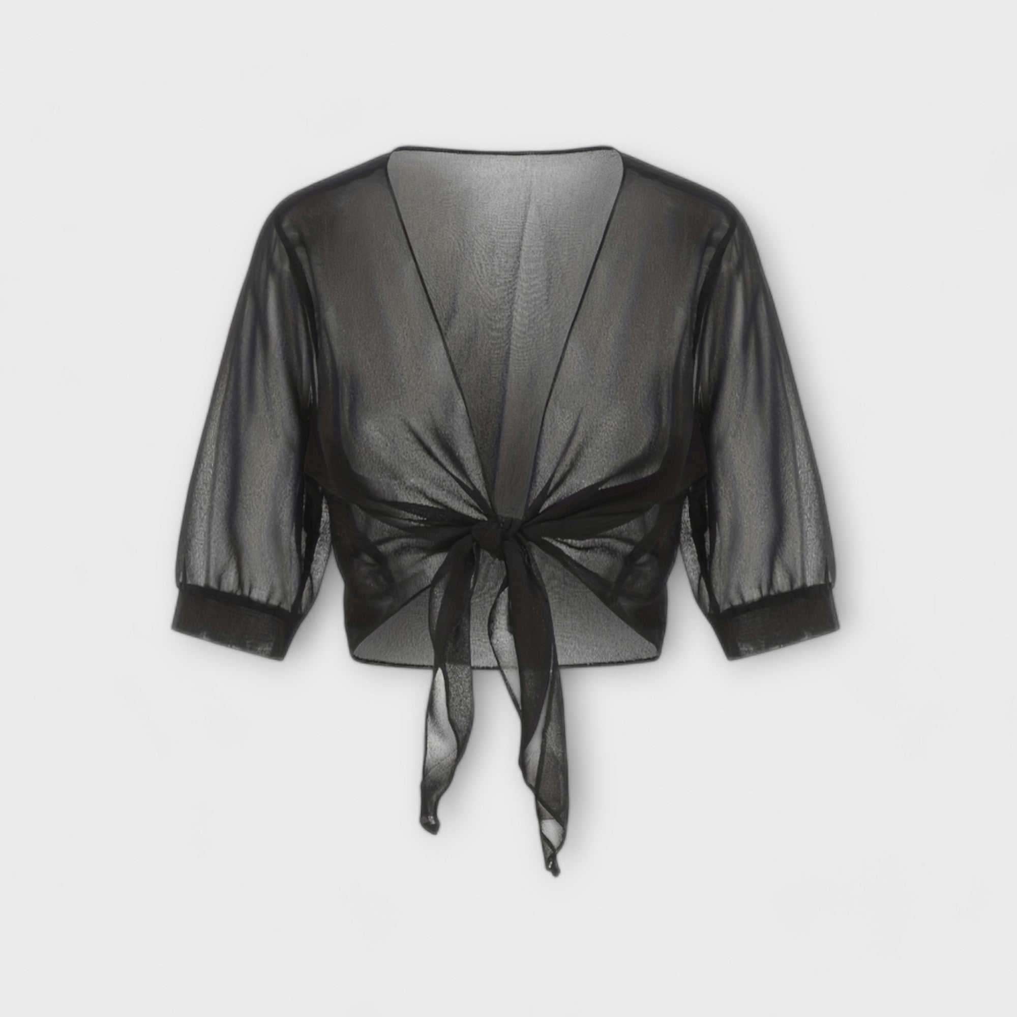 Olivia – Bluse mit offenem Vorderteil