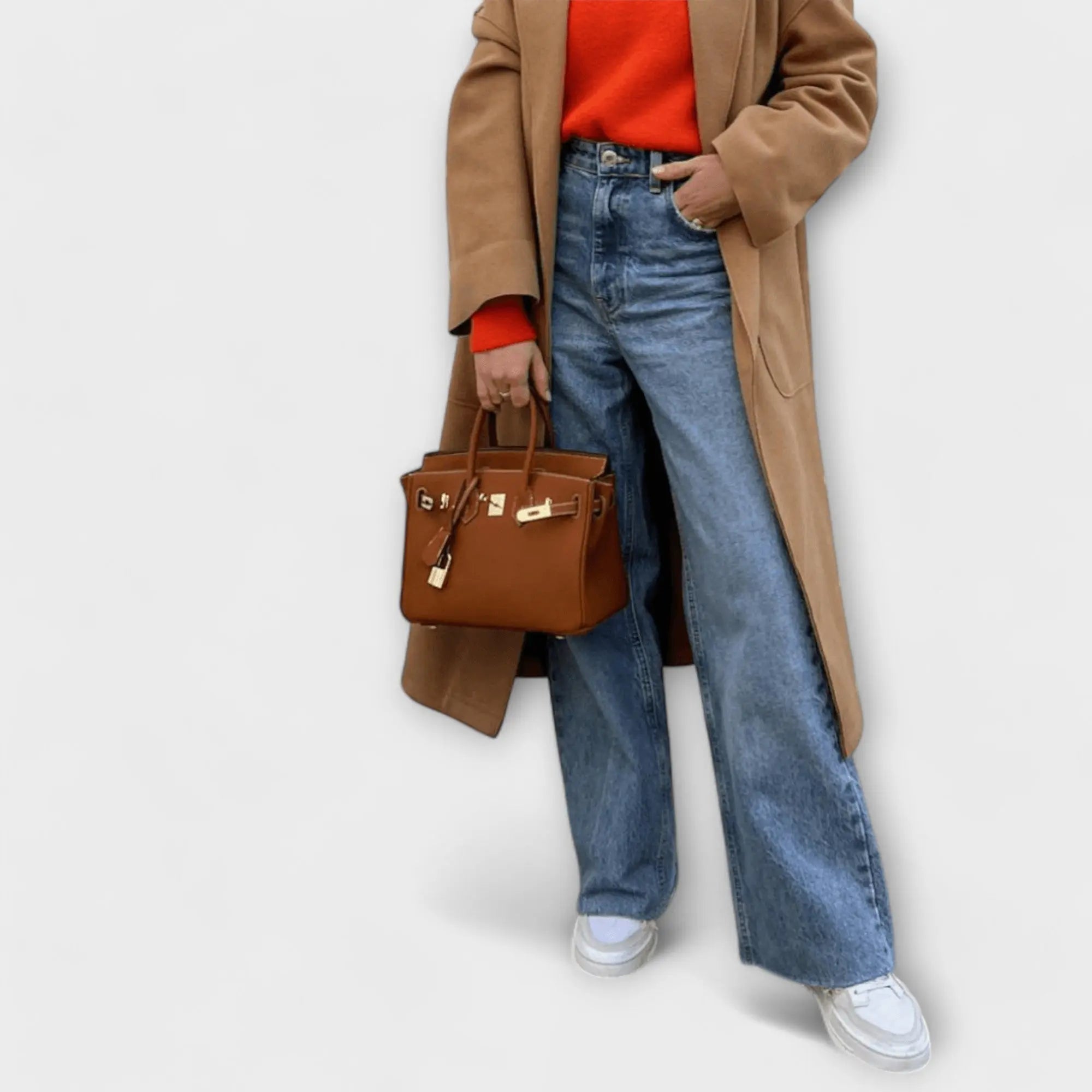Nora. – Luxuriöse Lederhandtasche Nora Zurich