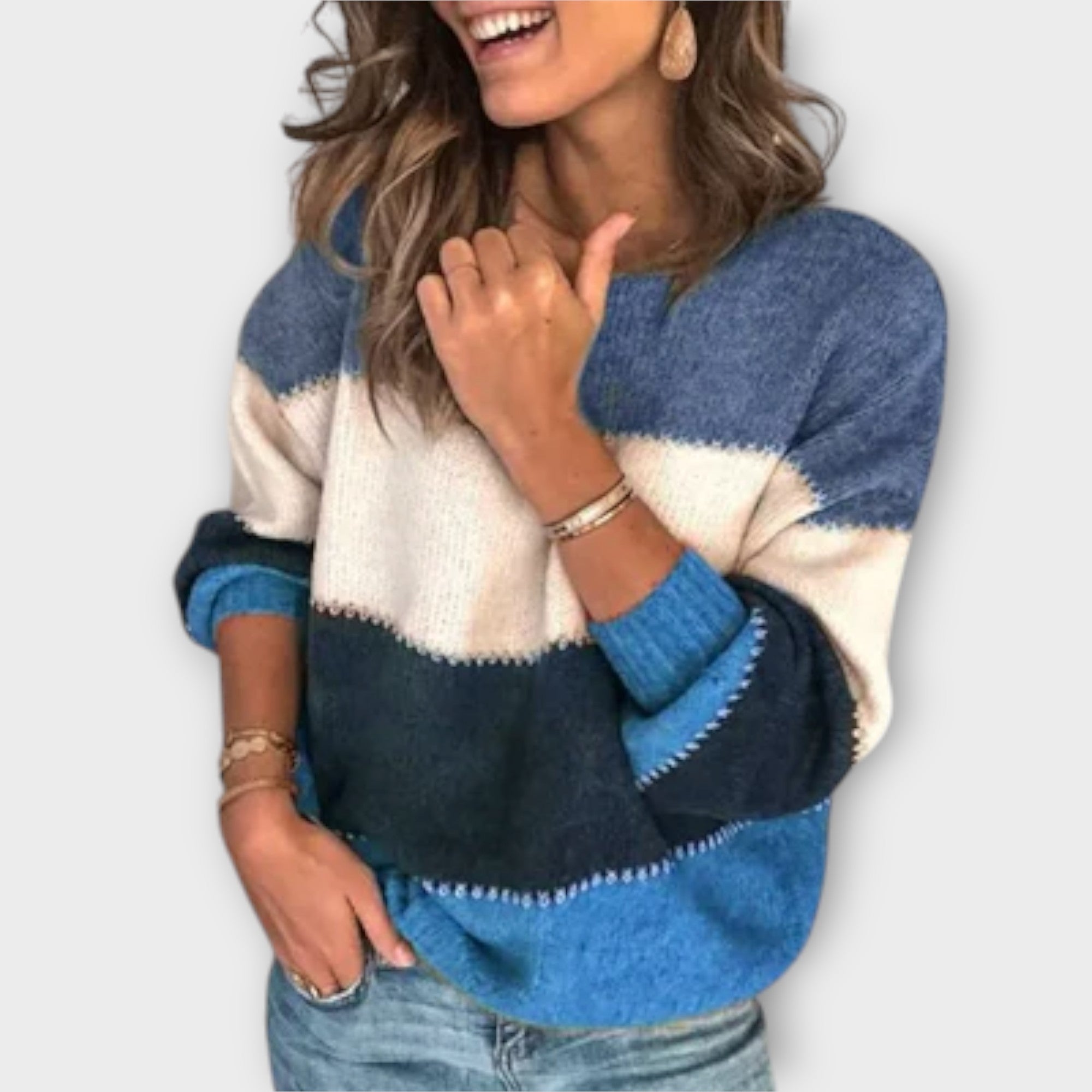 Lässiger und bequemer Pullover