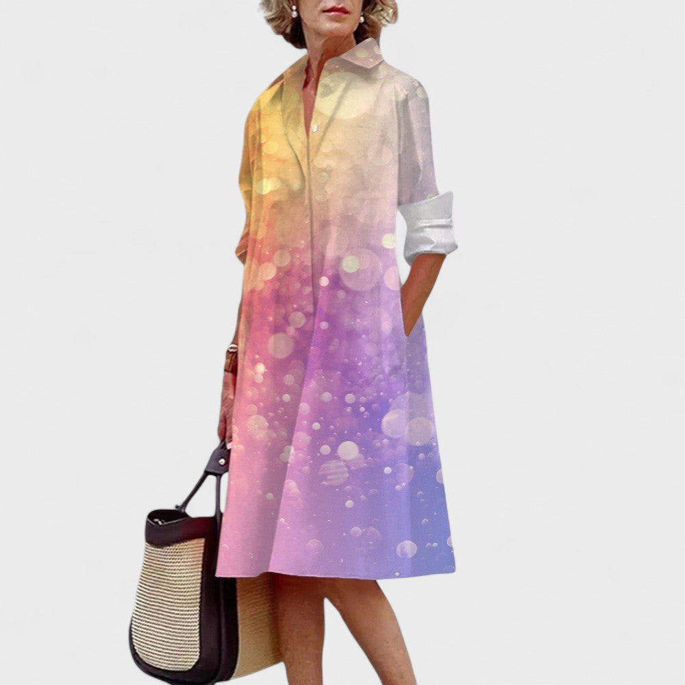 Glim – Kleid mit sanftem, traumhaftem Gradienteneffekt