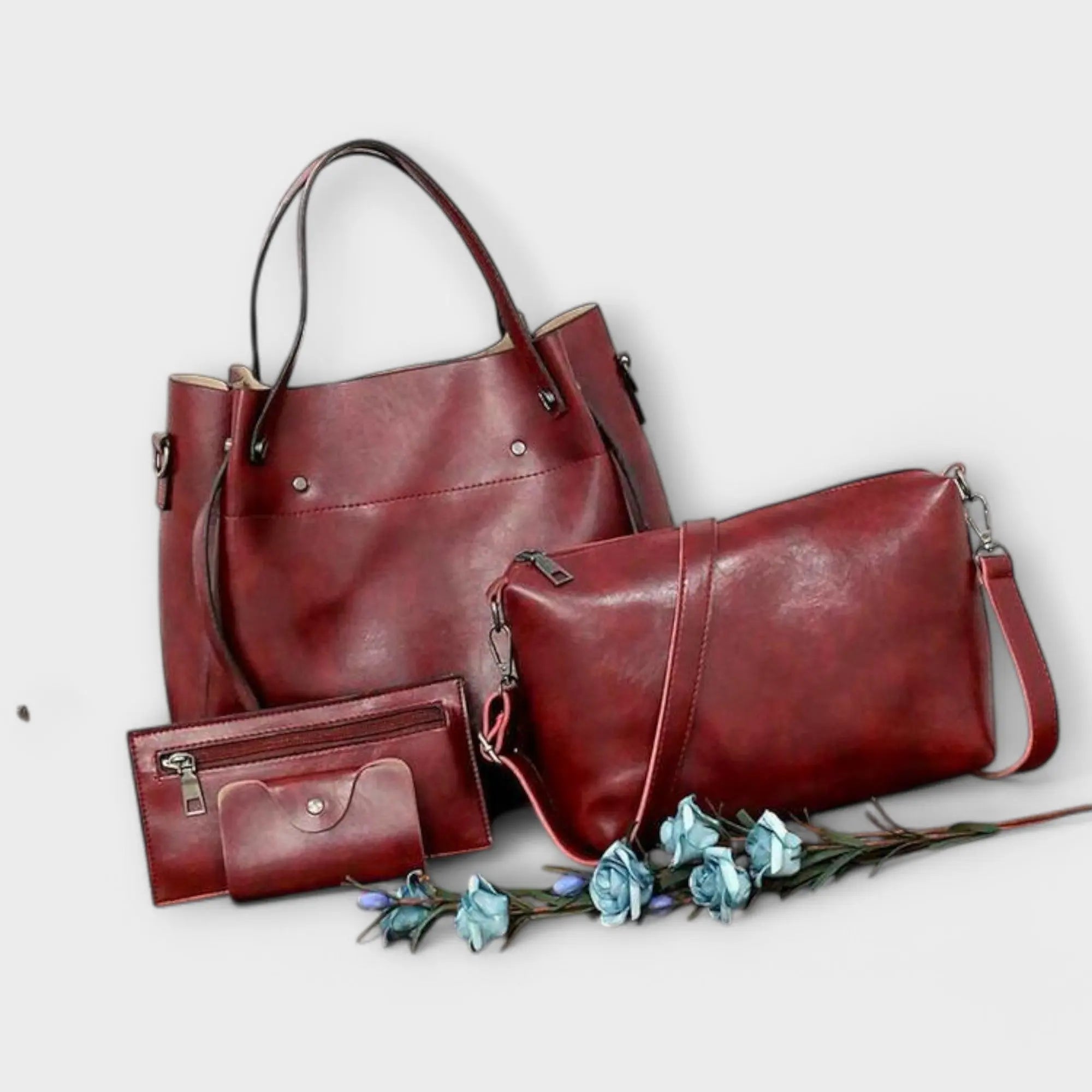 Nora. - 4-teiliges Vintage-Taschen-Set Nora Zurich