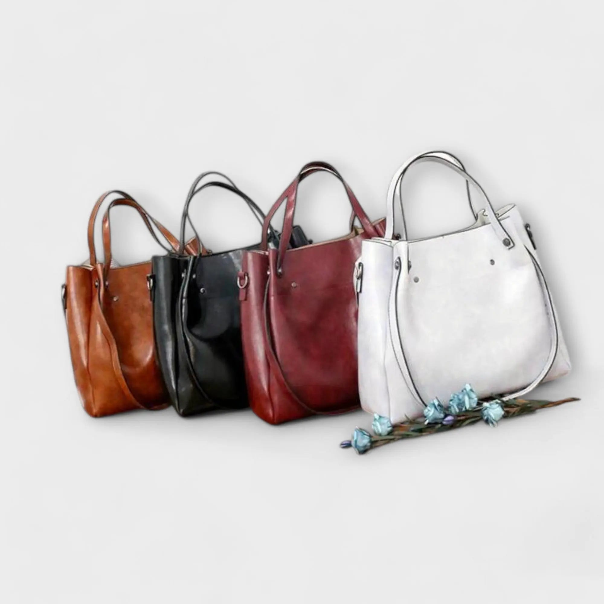Nora. - 4-teiliges Vintage-Taschen-Set Nora Zurich