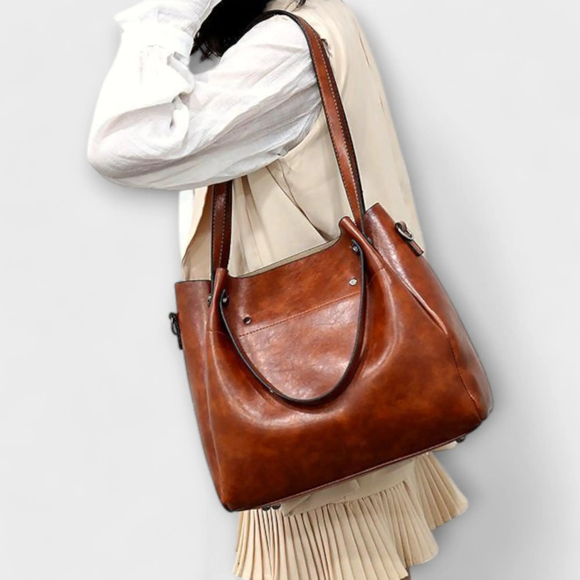 Nora. - 4-teiliges Vintage-Taschen-Set Nora Zurich