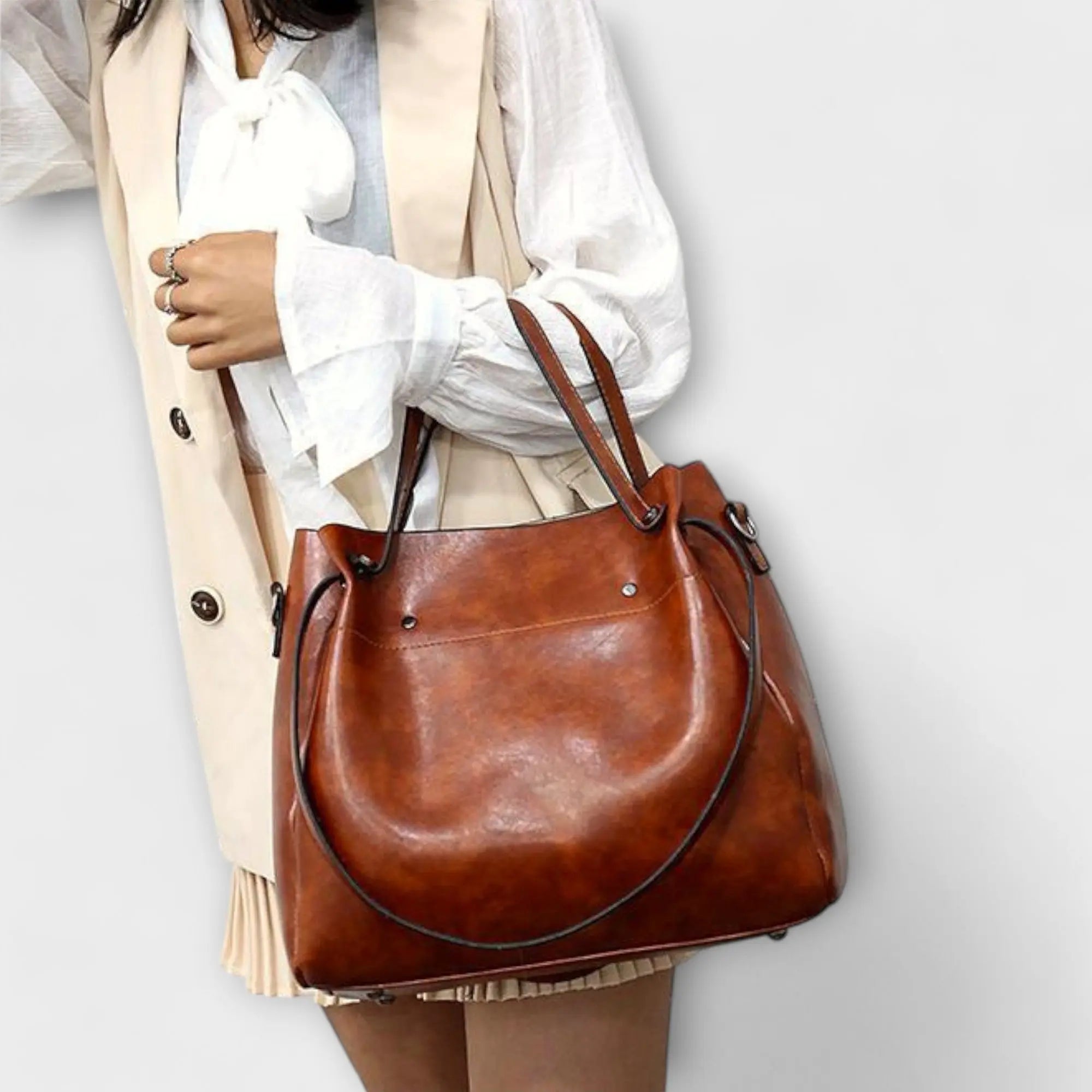 Nora. - 4-teiliges Vintage-Taschen-Set Nora Zurich