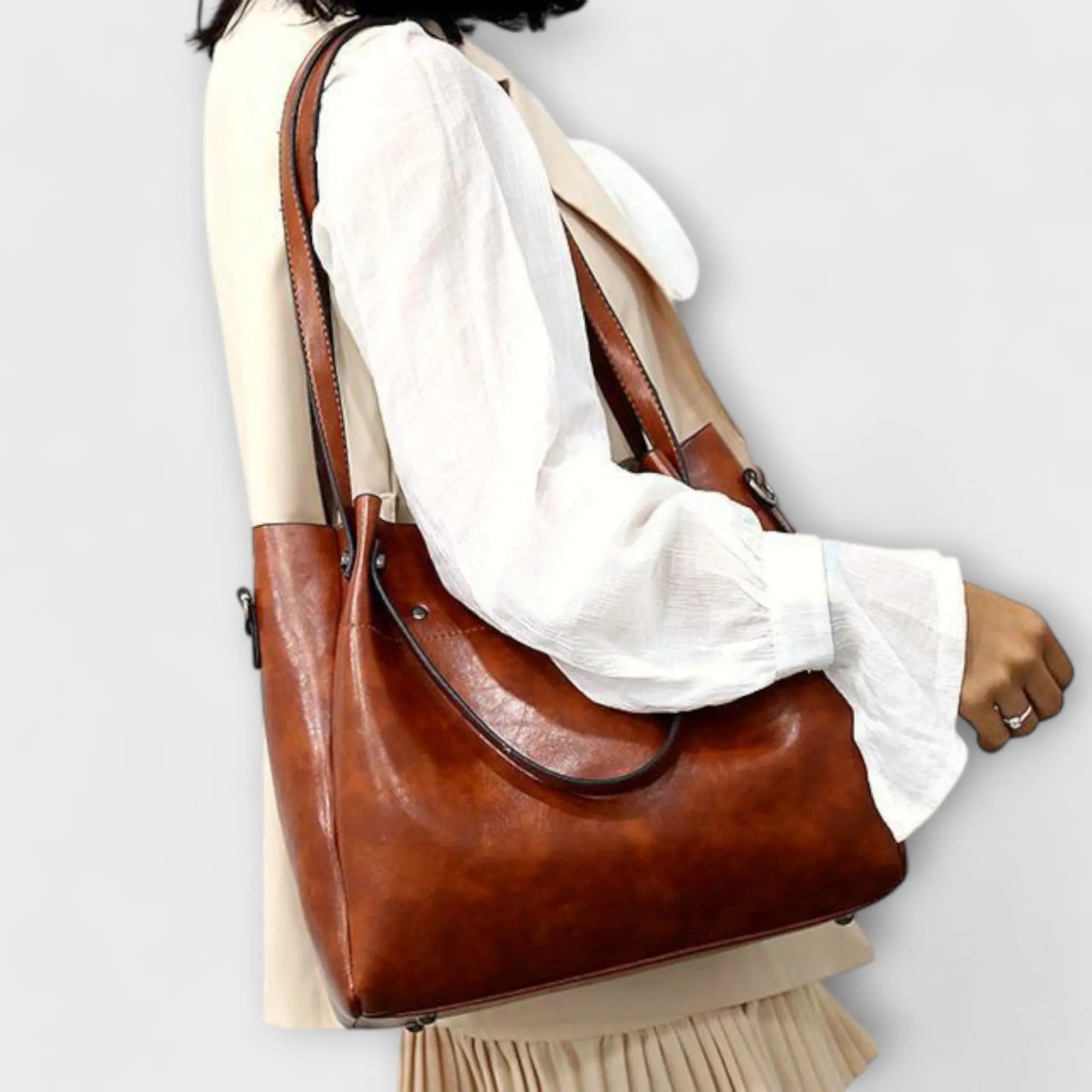 Nora. - 4-teiliges Vintage-Taschen-Set Nora Zurich